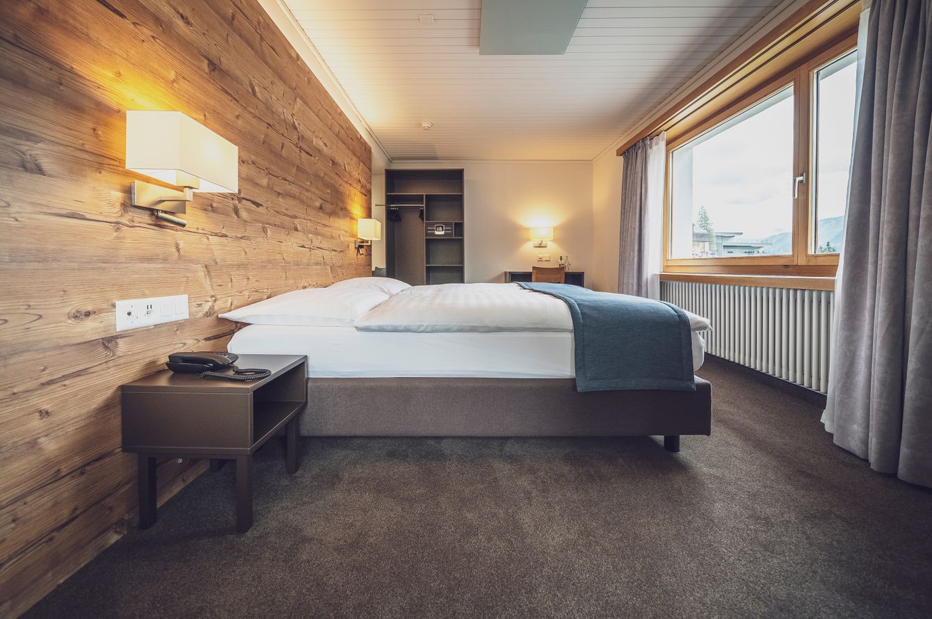 Chambre double / © Davos Klosters Mountains