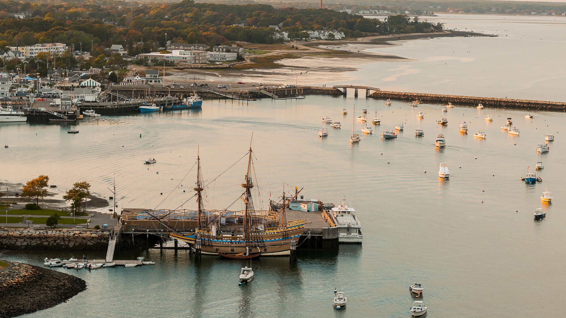 Plymouth gilt als eines der ältesten Siedlungsgebiete der USA.