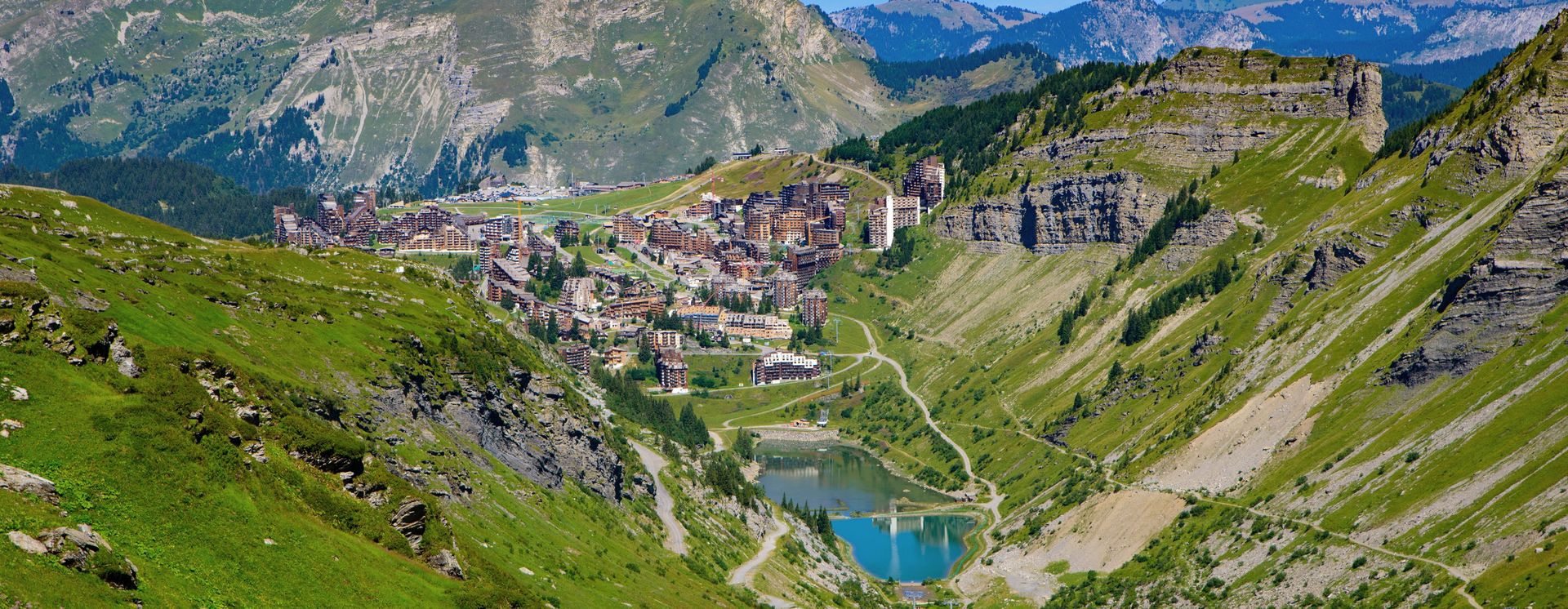 Avoriaz und die malerische Umgebung