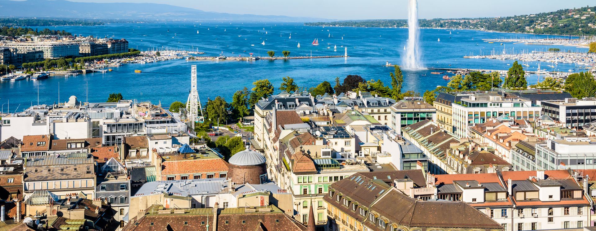 Sur les toits de Genève