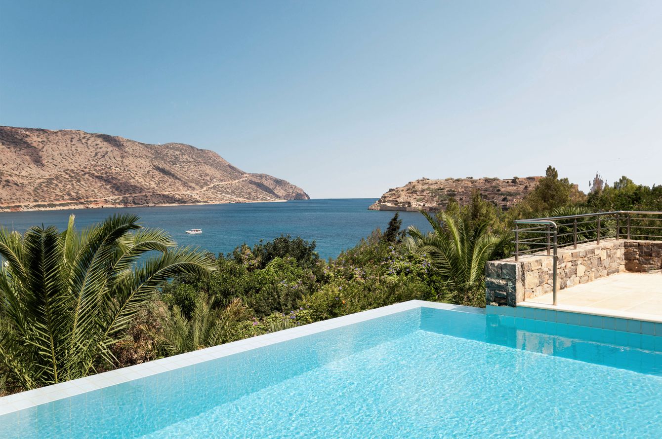 Suite île vue mer avec piscine privée