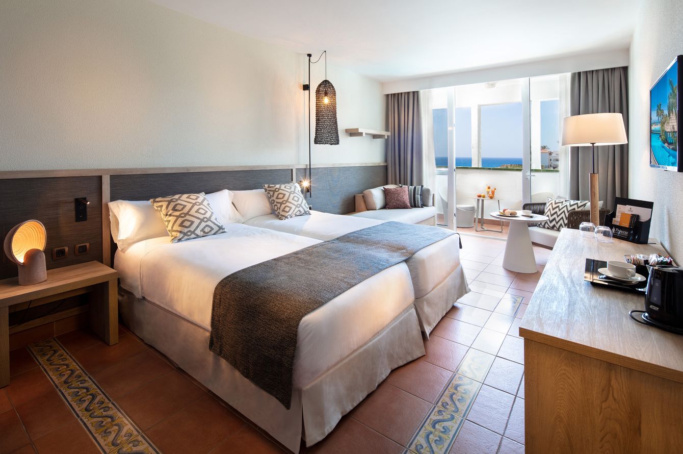 Chambre double vue mer