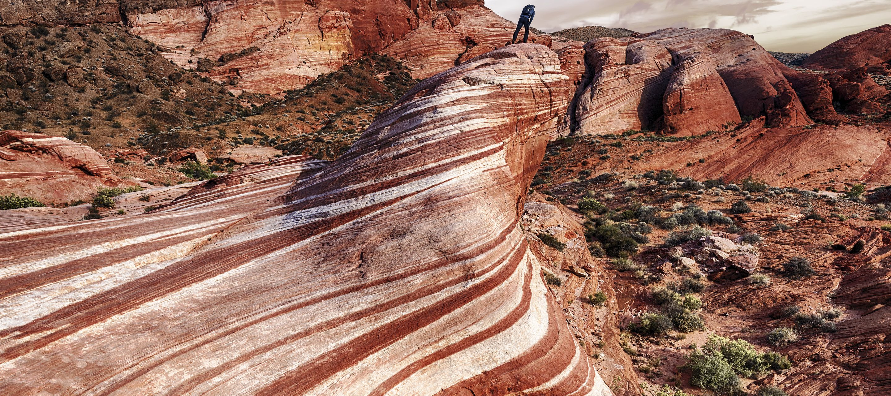 Das Valley of Fire ist der grösste und älteste State Park in Nevada