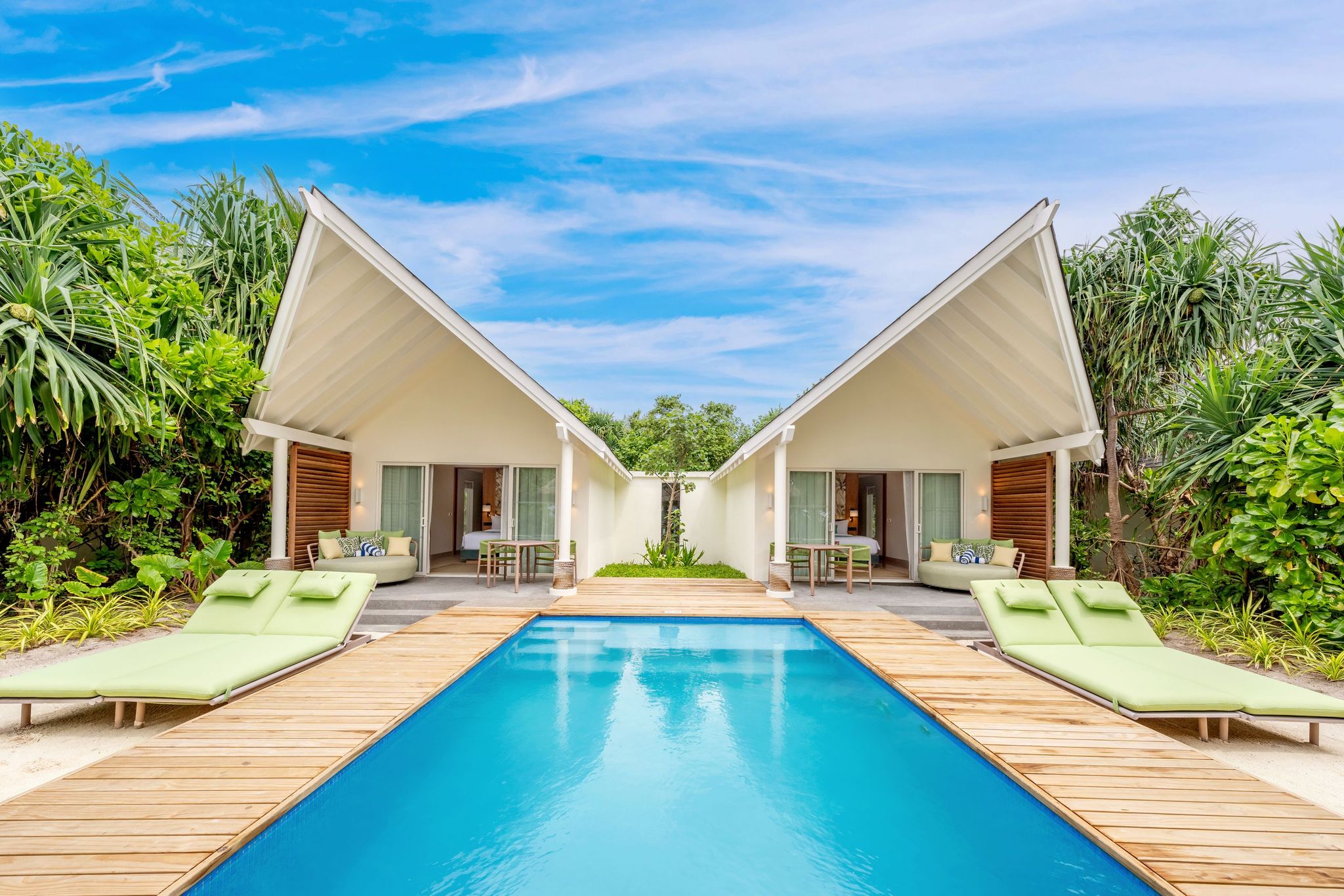 2-bedroom Family Beach Villa avec piscine