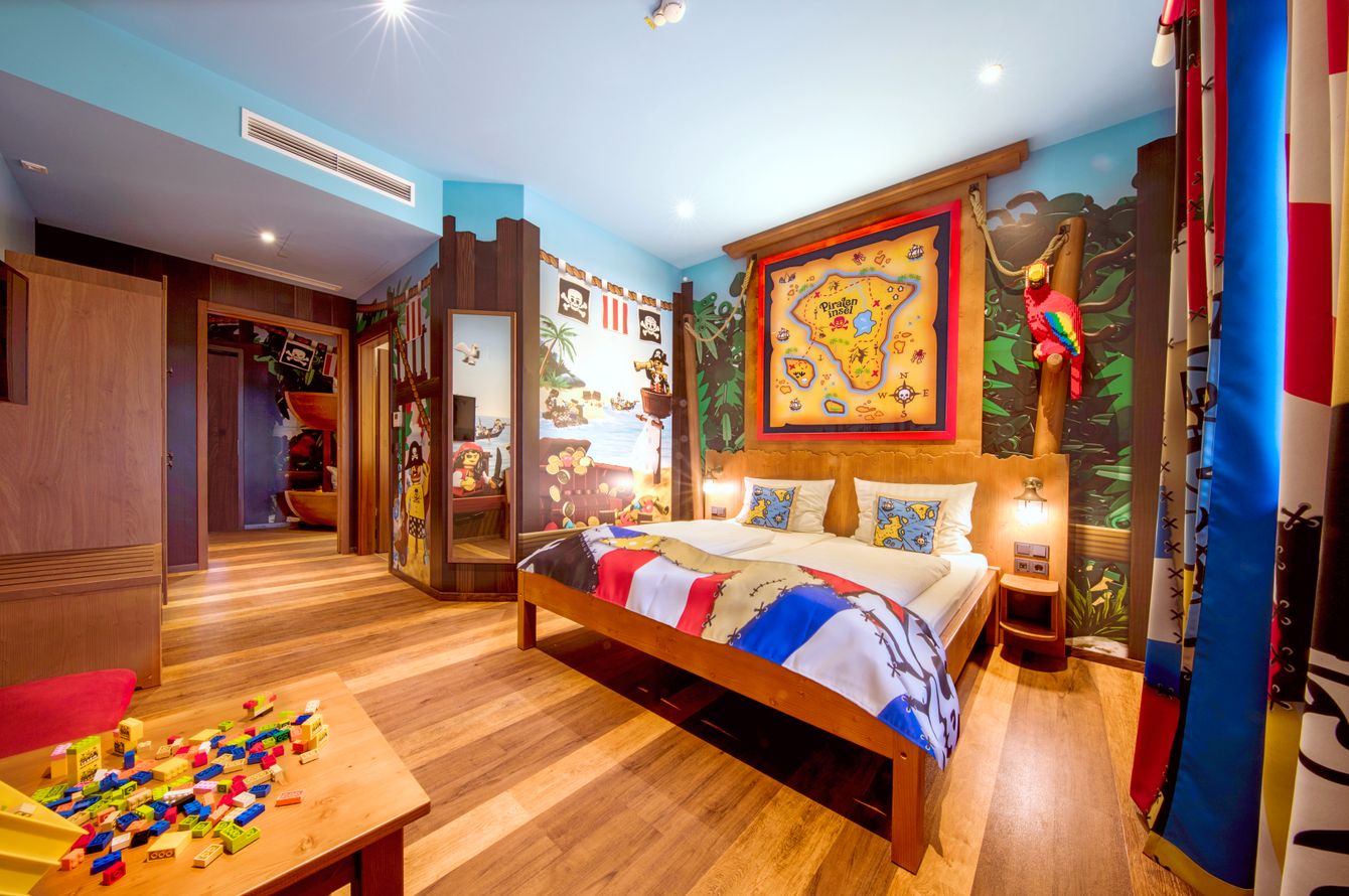 Chambre Île aux pirates // ©LEGOLAND® Deutschland Resort