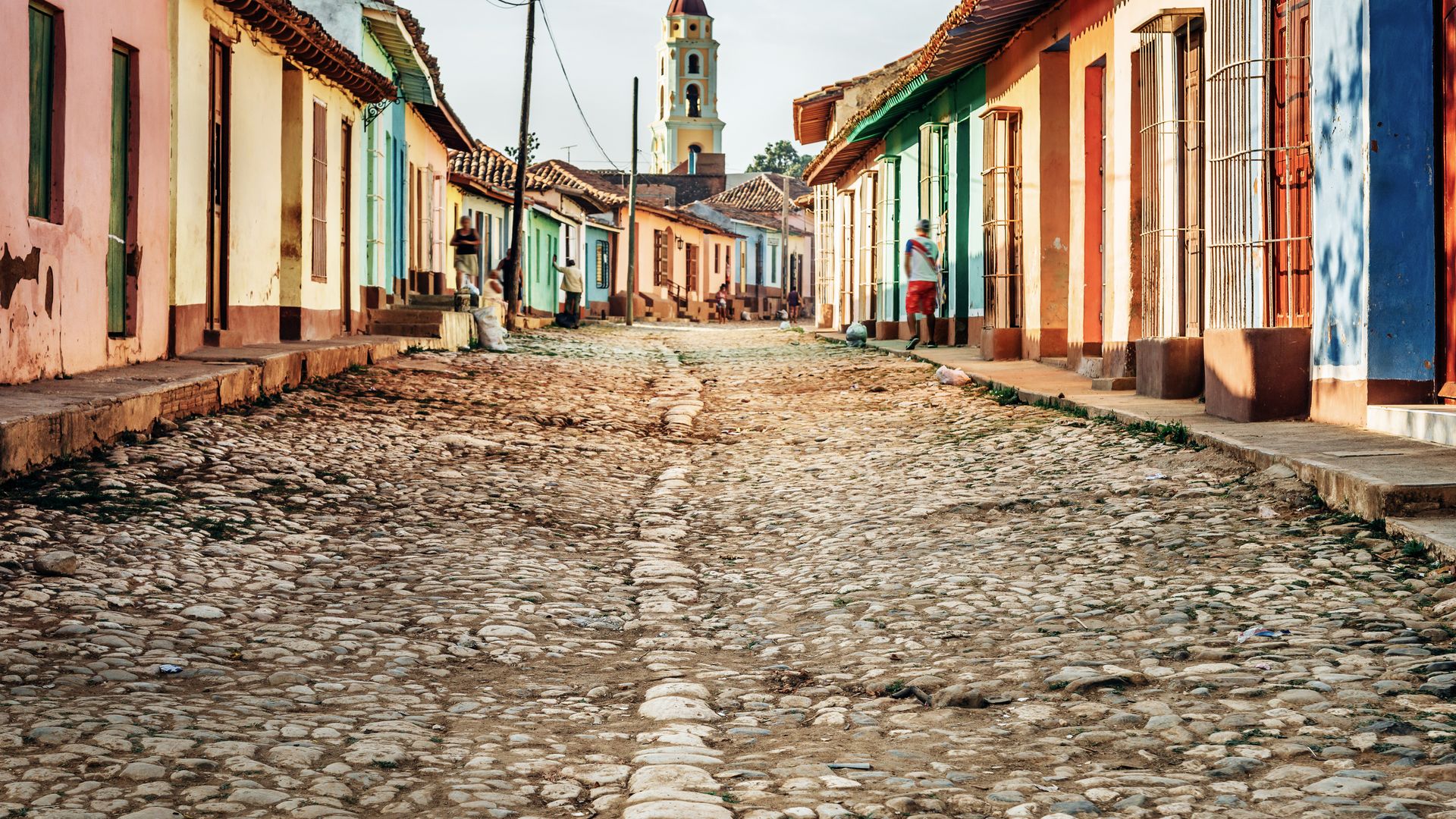 Trinidad, le plaisir des yeux au fil de ses maisons multicolores...