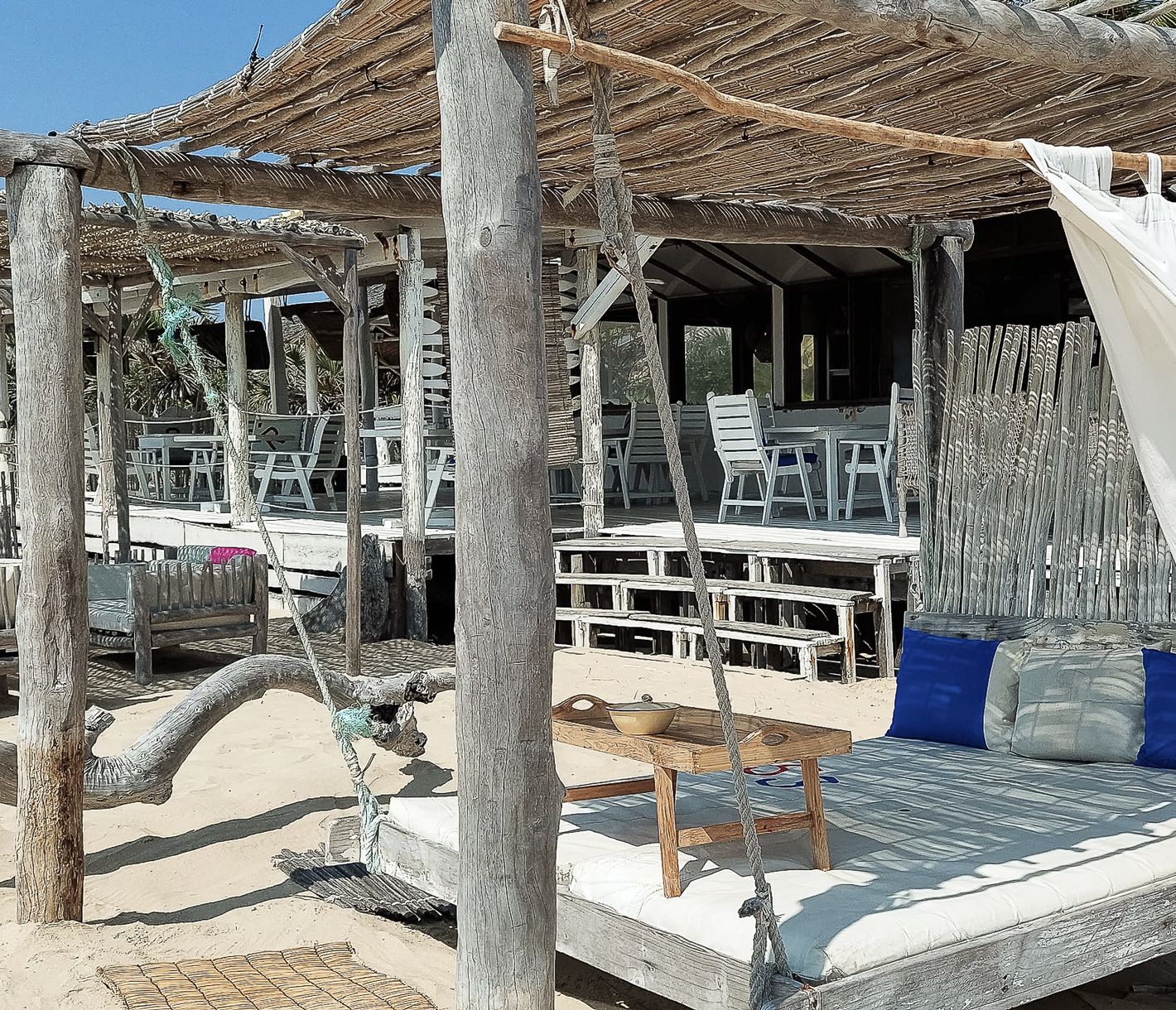 Strandbar in Barra für den perfekten Ausklang des Tages