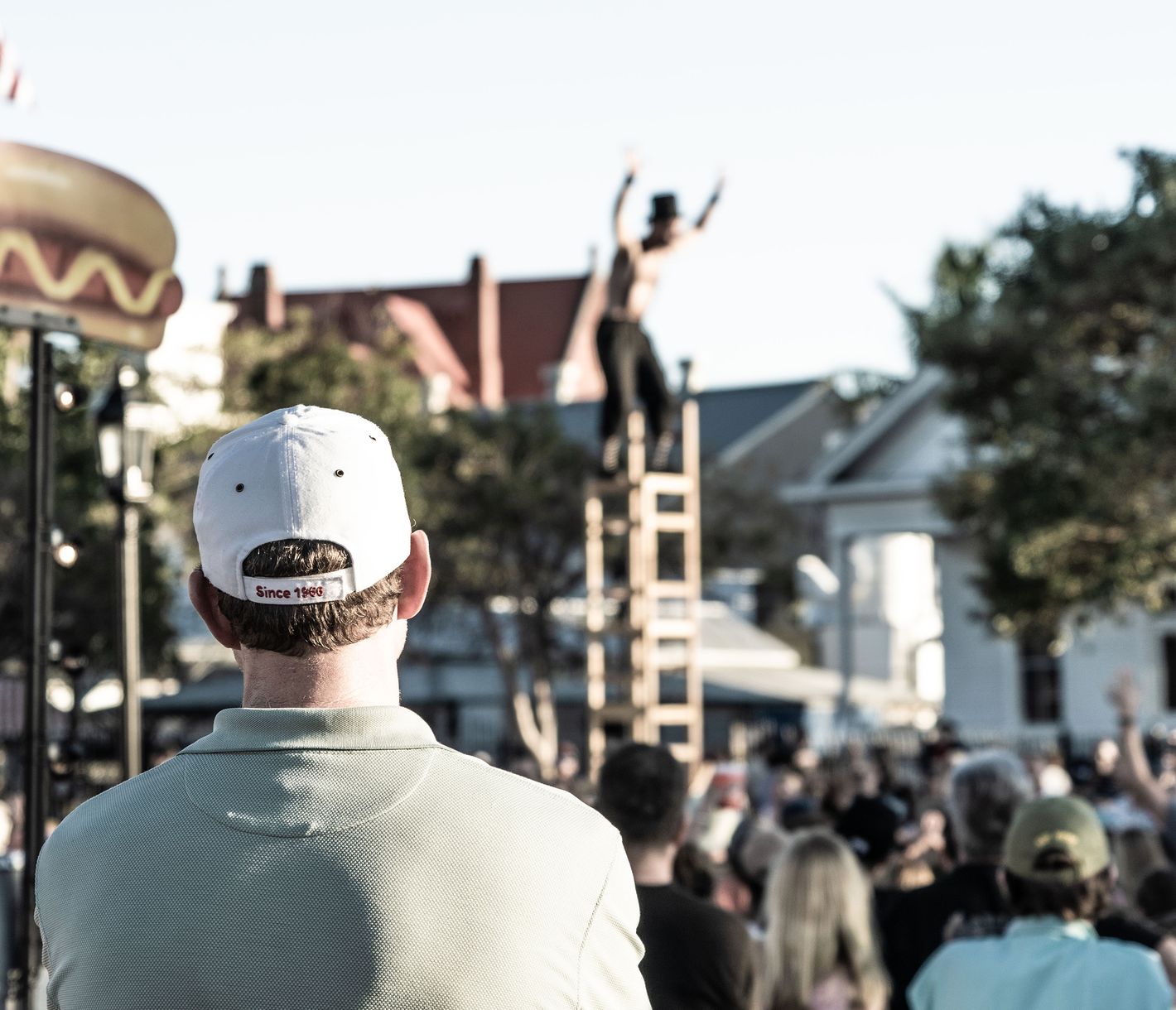 Lebendiger Mallory Square auf Key West