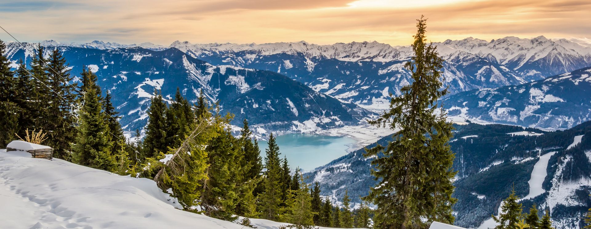 Schmittenhöhe im Winter