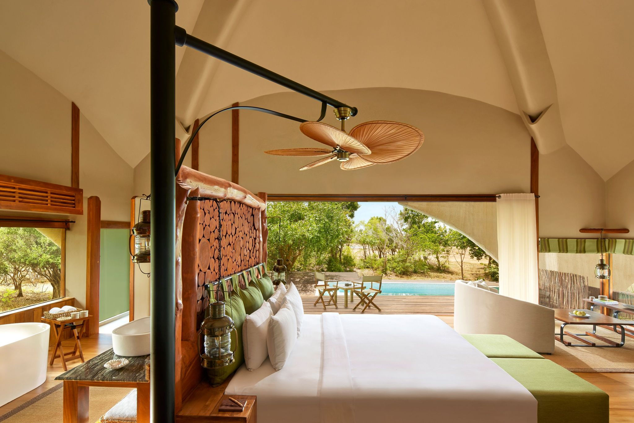 Cabin avec piscine