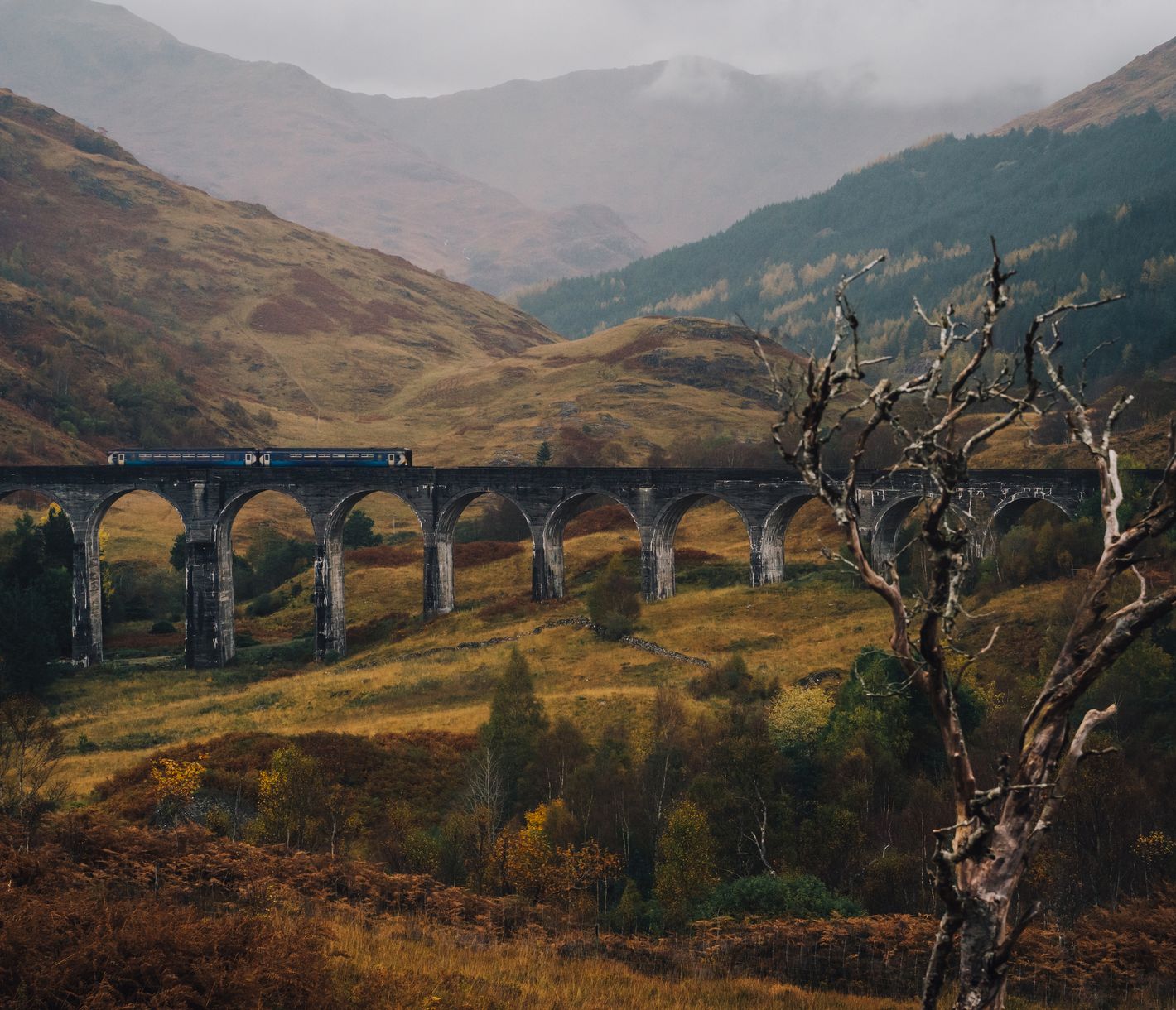 Kühnes Glenfinnan-Viadukt
