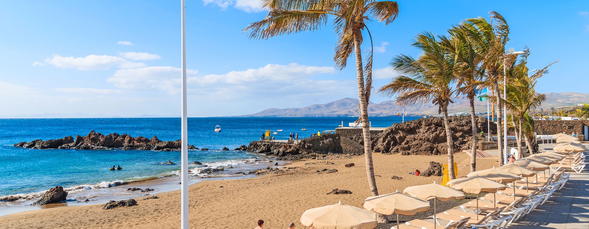 Sandstrand Playa Chica in Puerto del Carmen