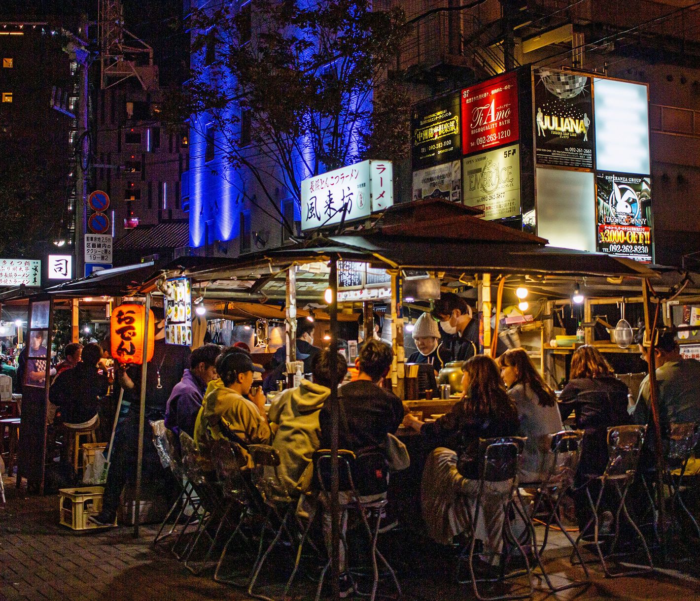 Die Yatais von Fukuoka