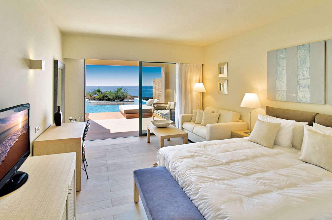 Suite avec piscine privée vue mer