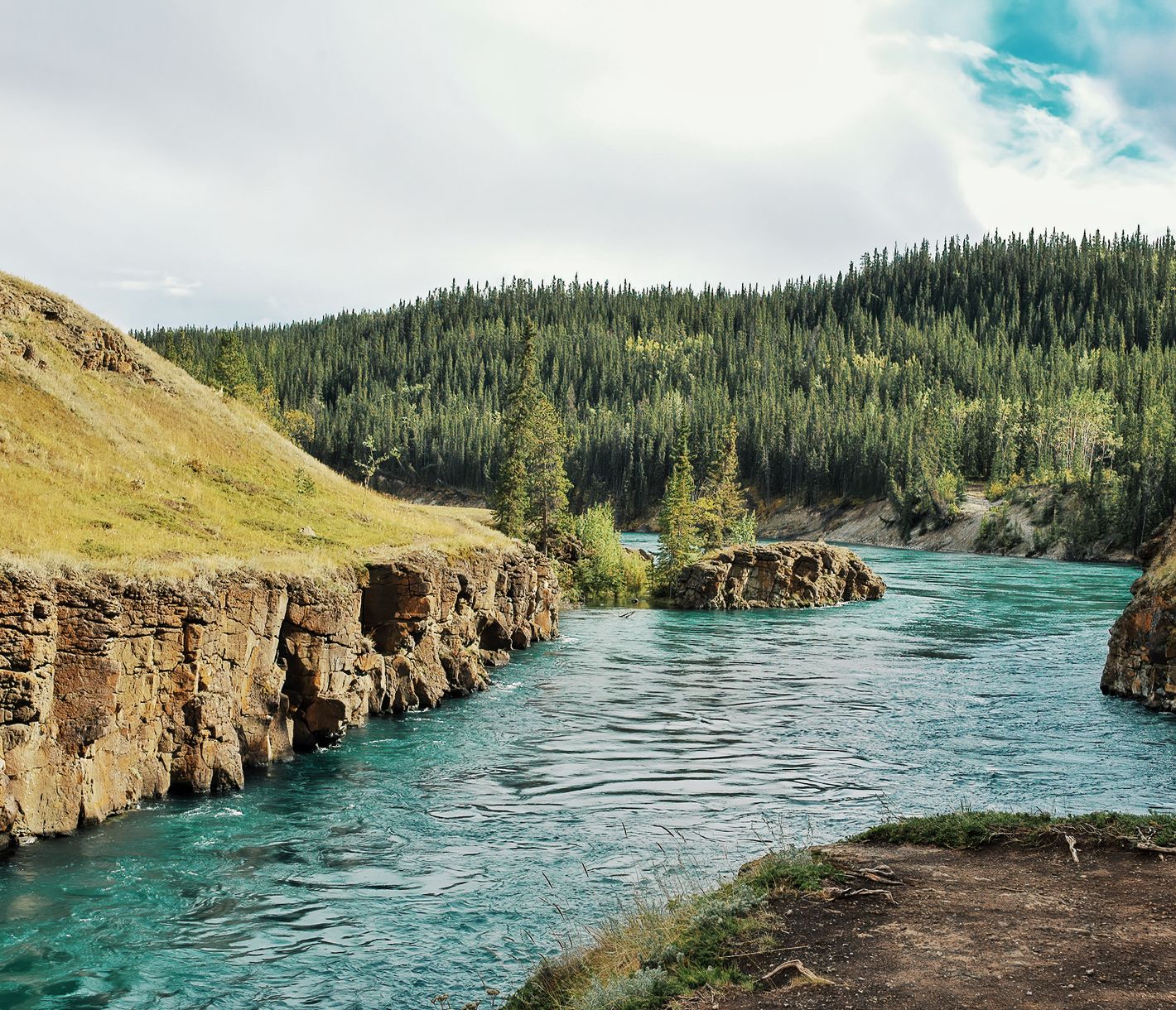 Der berühmte Yukon River