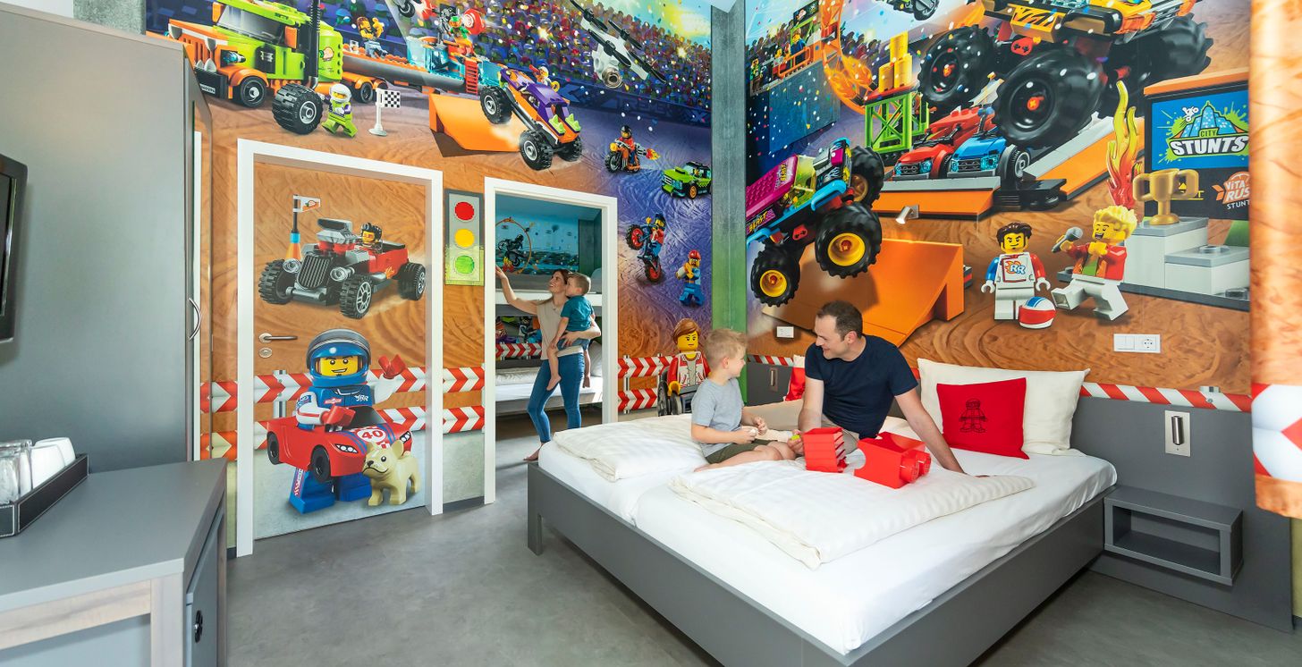 Themenzimmer Rennfahrer // © LEGOLAND® Deutschland Resort