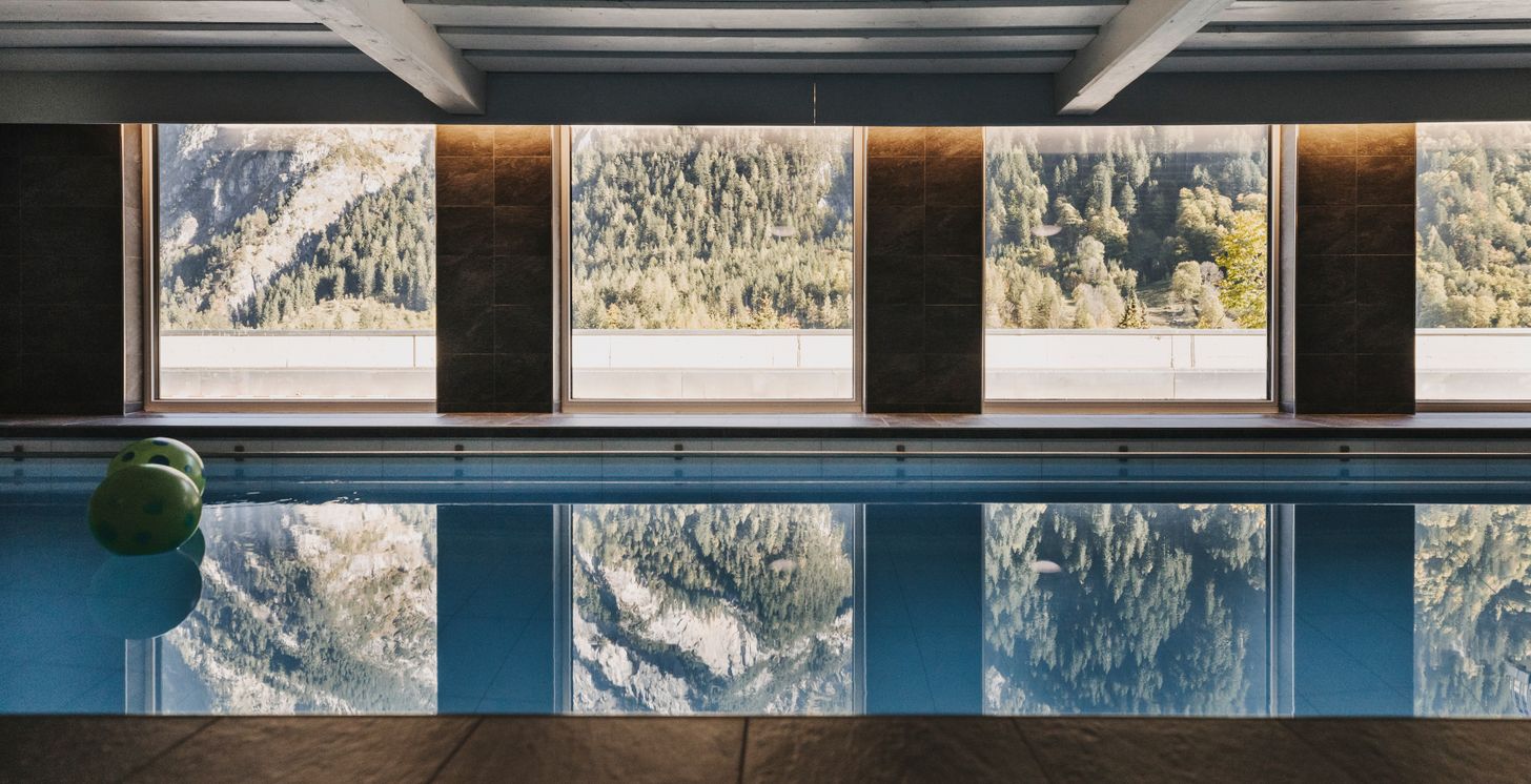 Piscine couverte