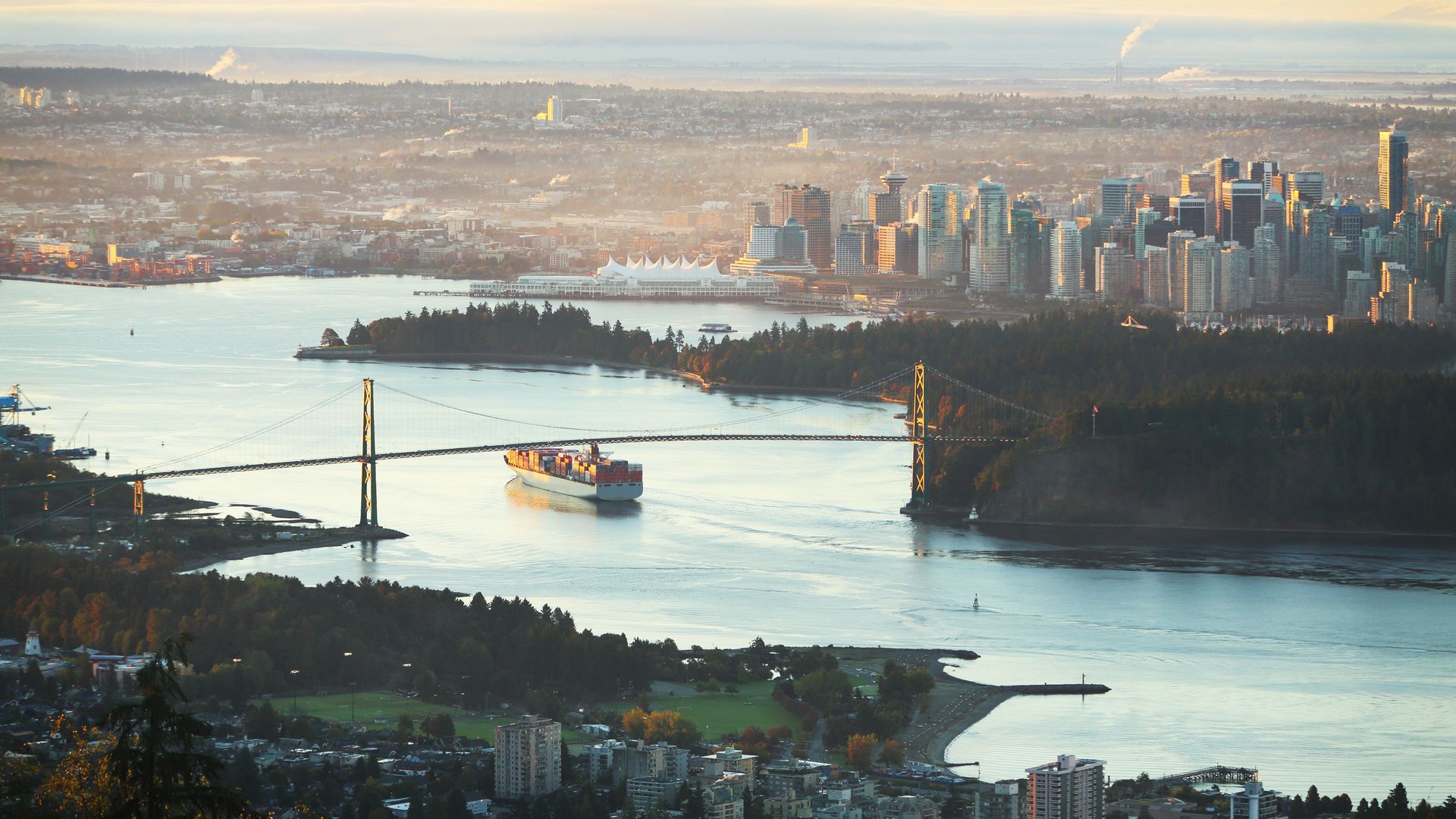 Vancouver, die Stadt am Wasser