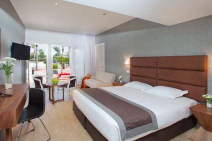 Suite mit Gartenblick