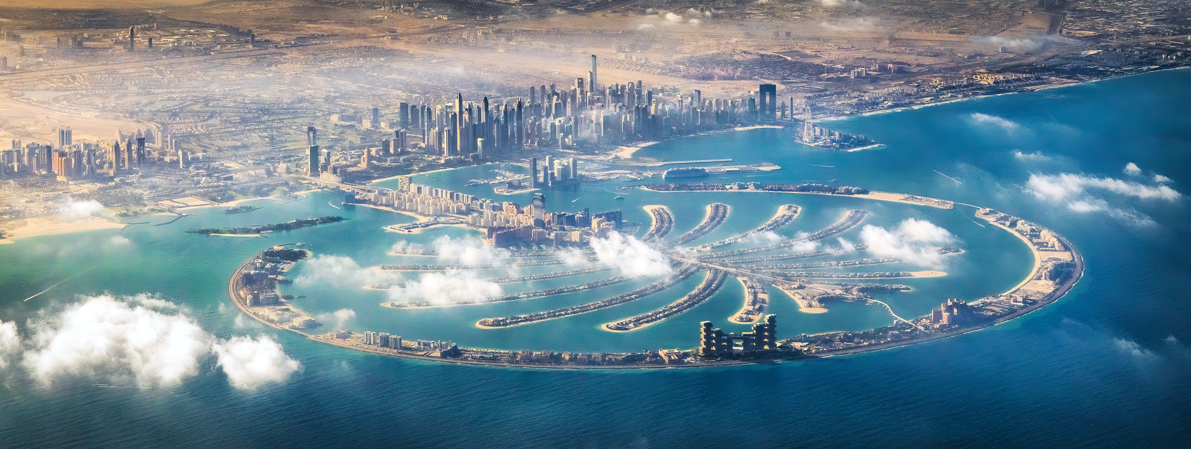 Ikone der Moderne: Palm Jumeirah von oben