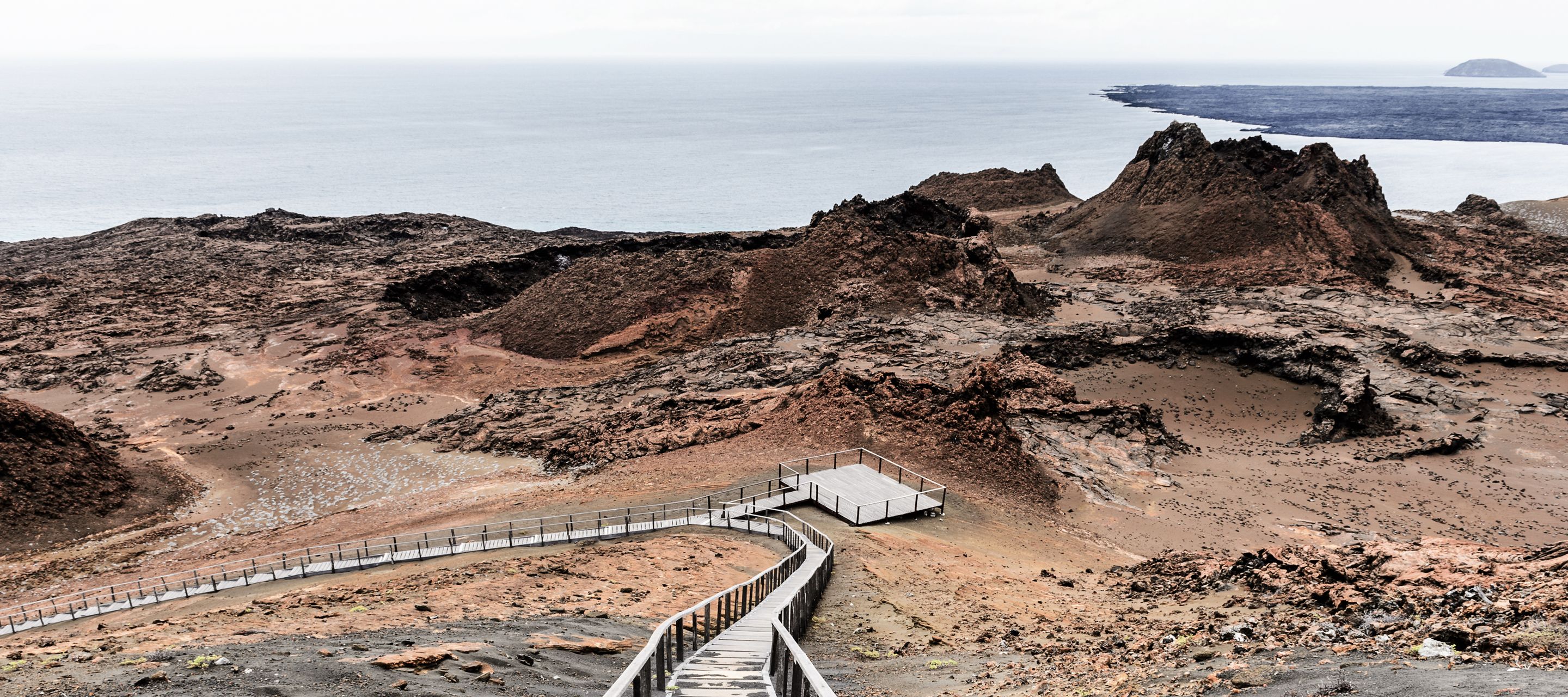 Nur ein Weg führt hinauf – willkommen auf der Insel Bartolome