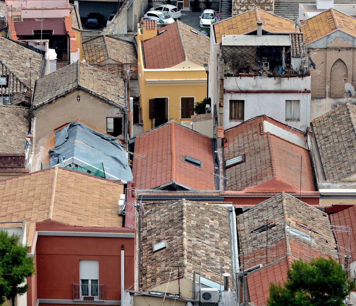 Über den Dächern der Hauptstadt Cagliari