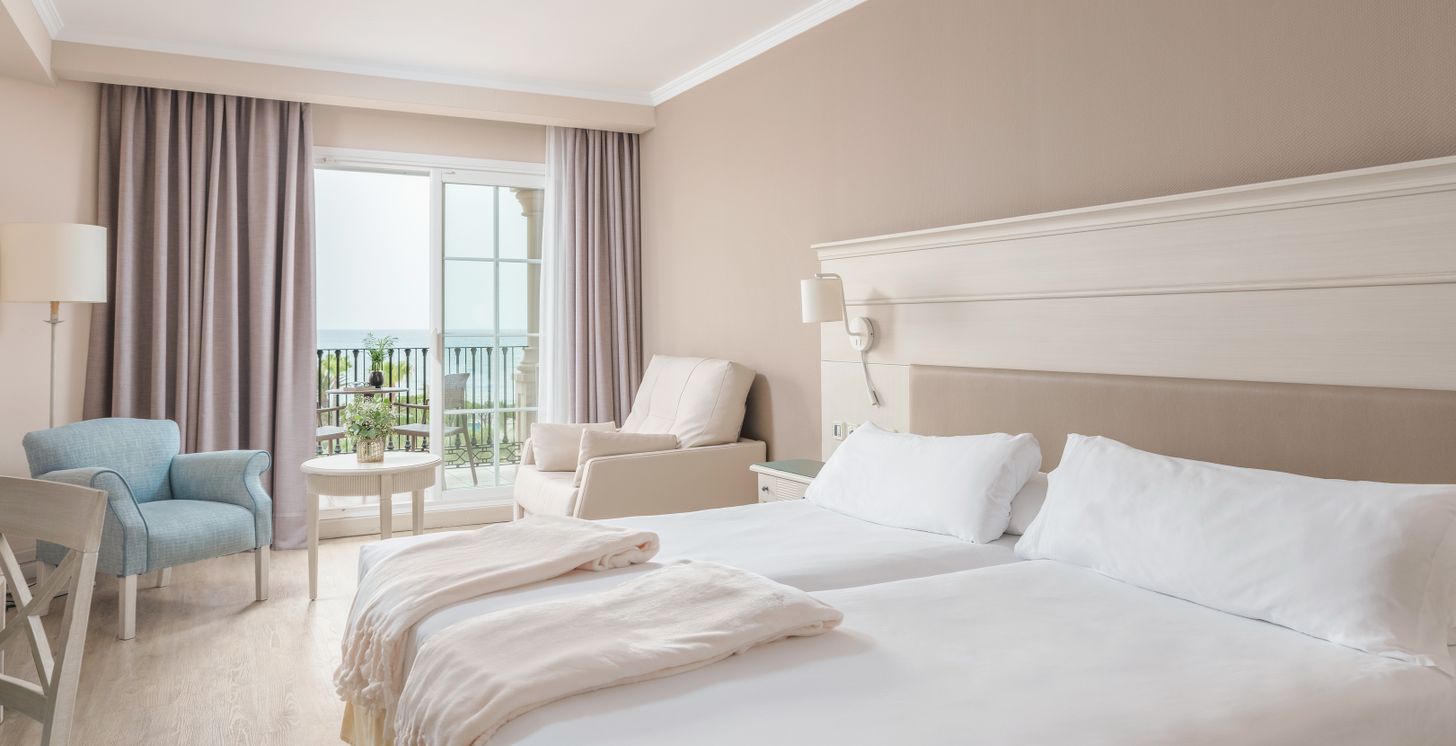 Chambre double vue mer