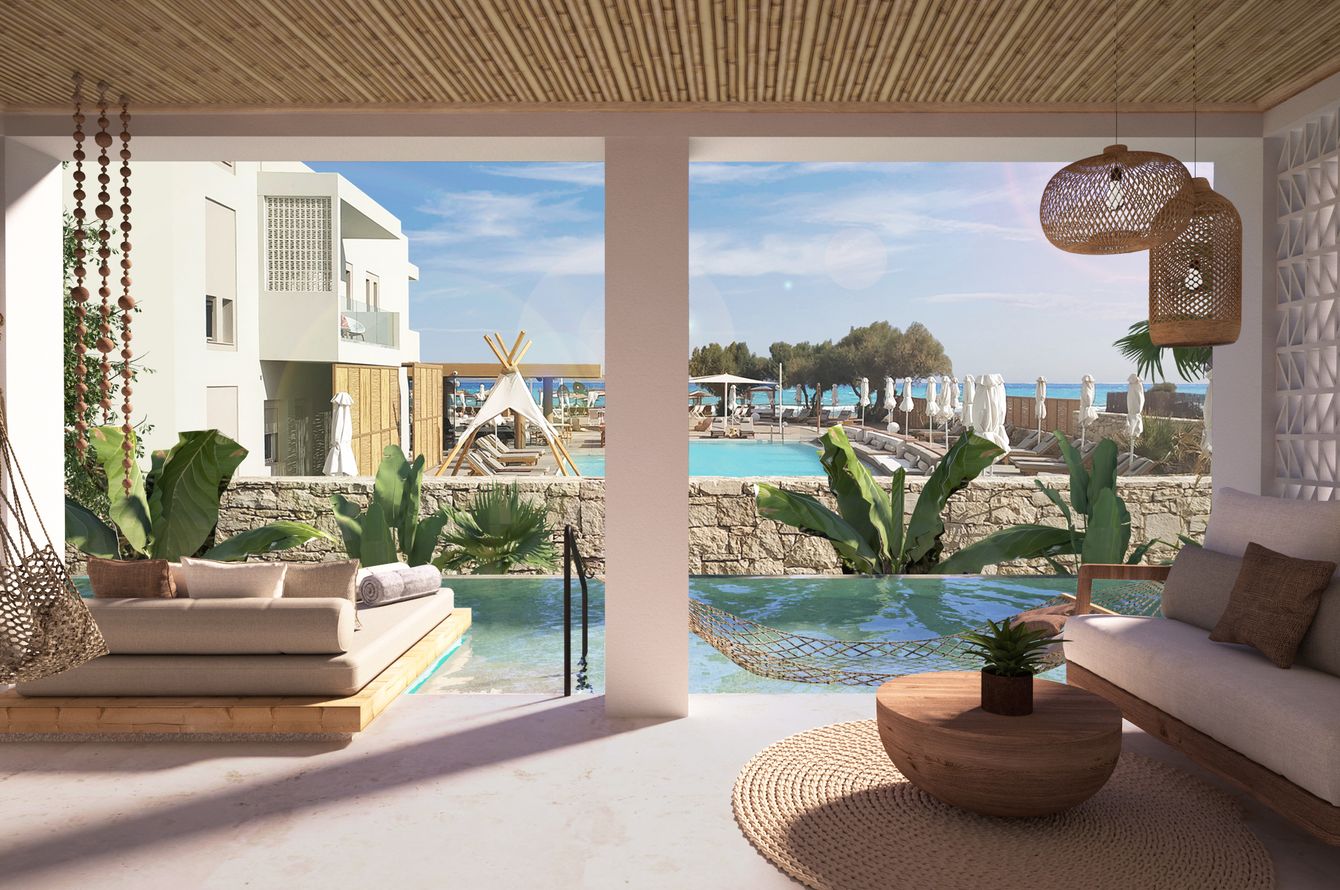 Chambre double Swim-up