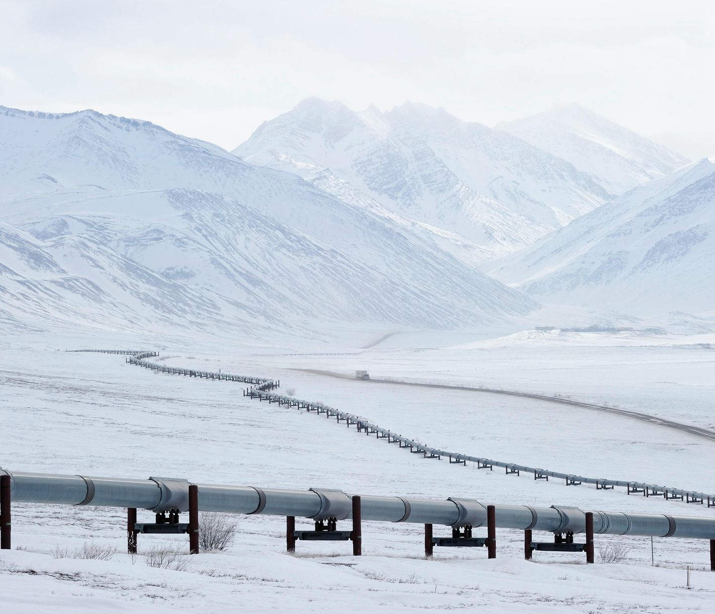 Reise entlang dem Dalton Highway