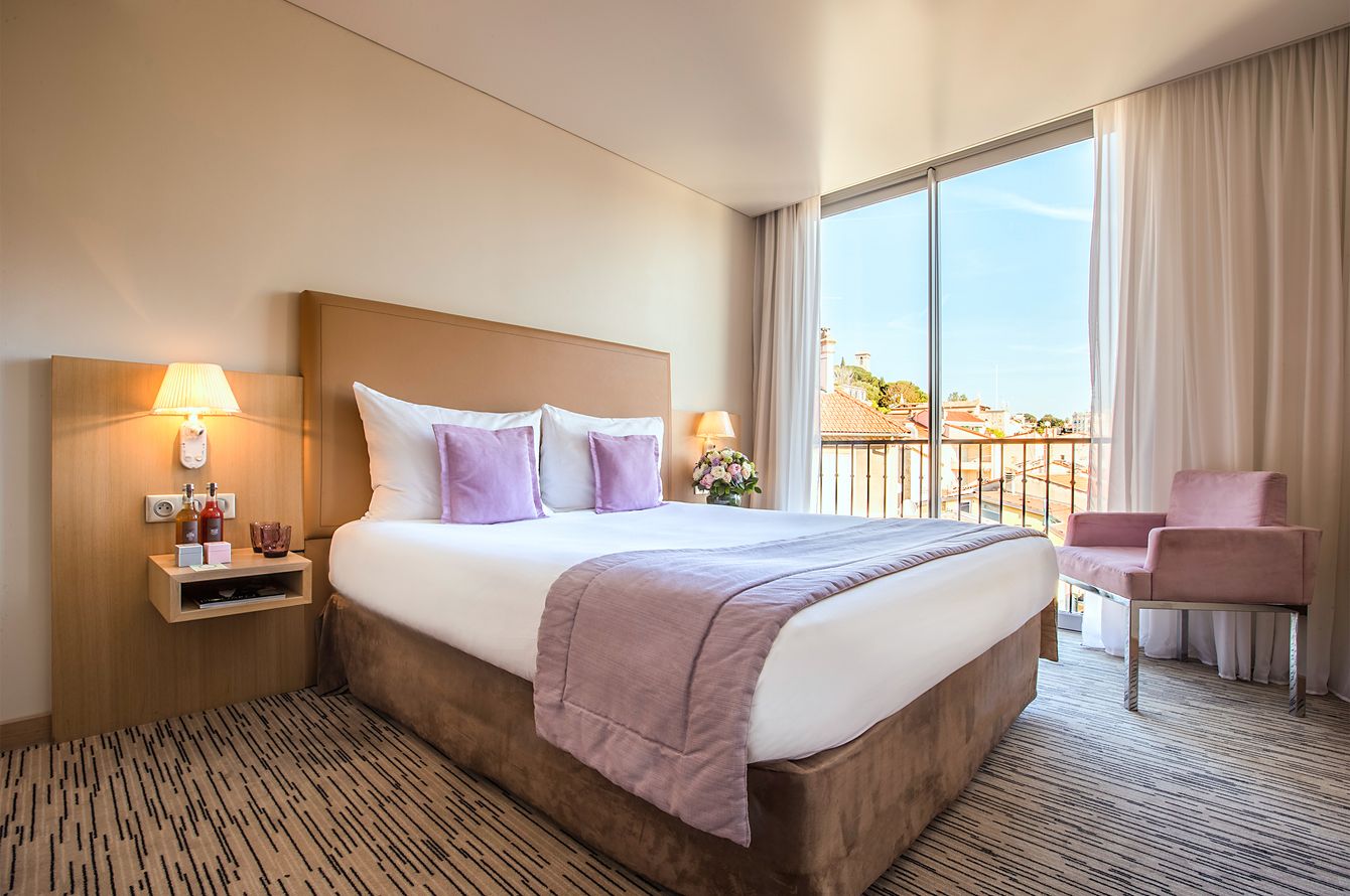 Doppelzimmer Deluxe mit Stadtblick