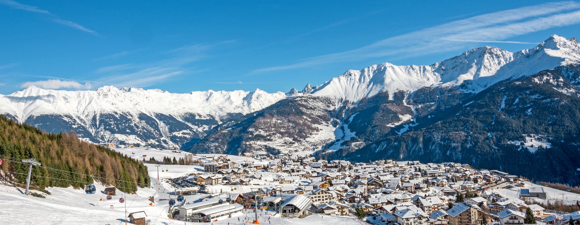 Skipiste im Oberinntal