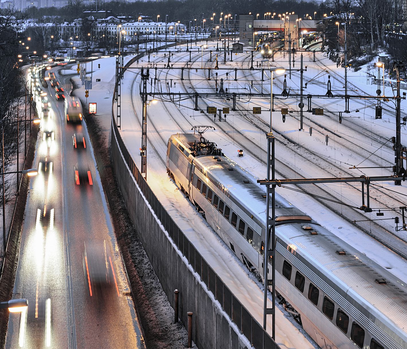 Mit dem Nachtzug unterwegs in den Norden von Schweden