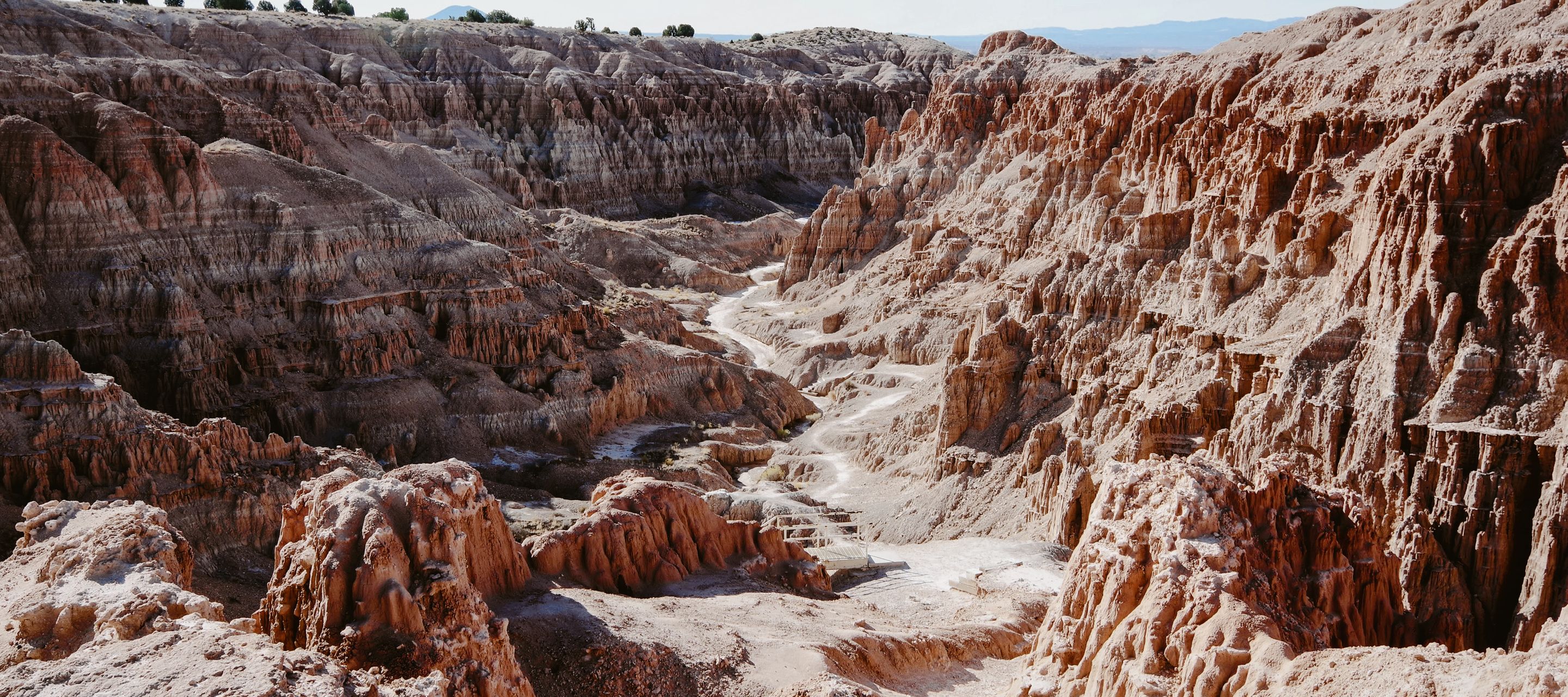 Der Cathedral Gorge State Park in Nevada