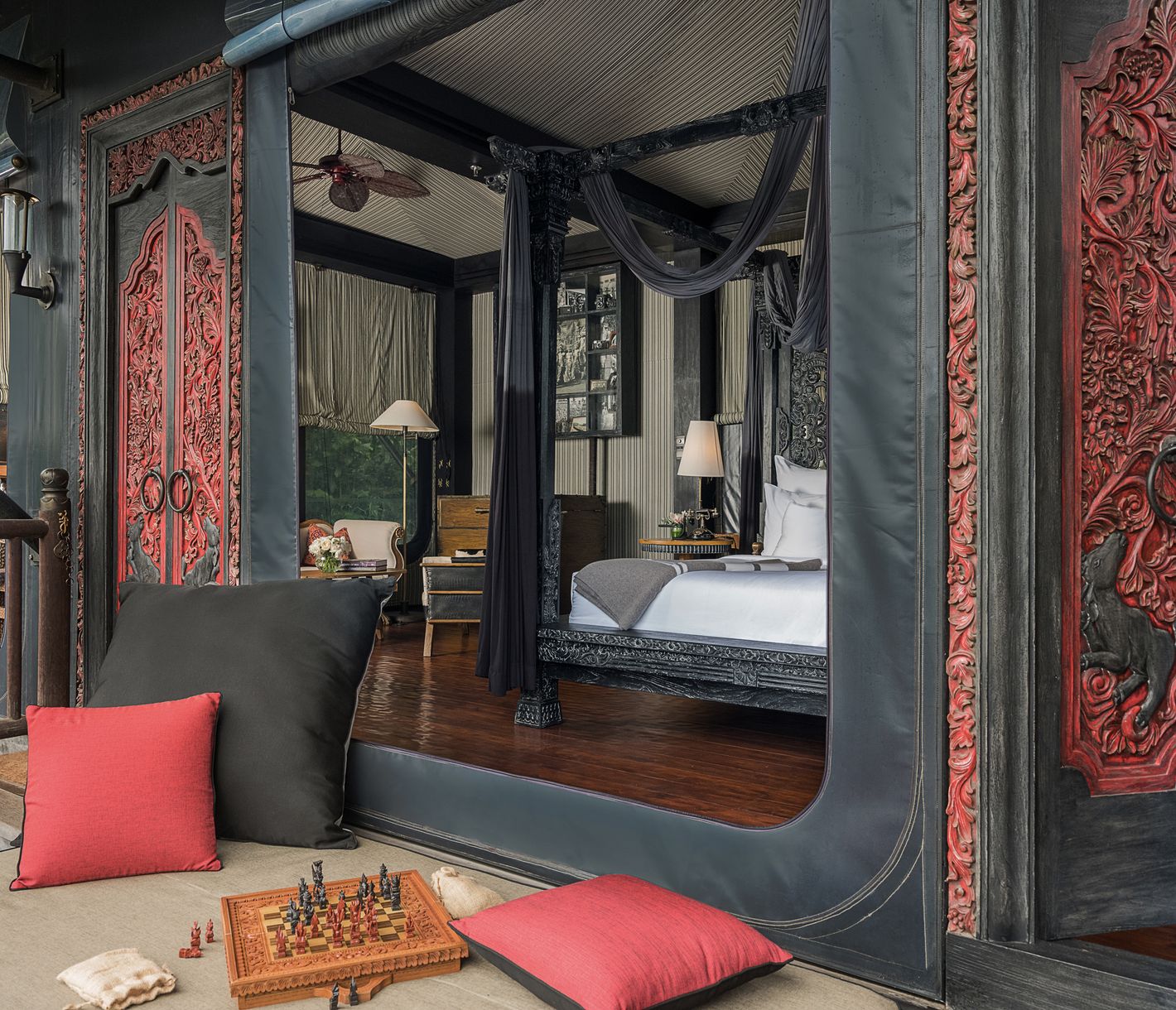 Glamouröses Camping