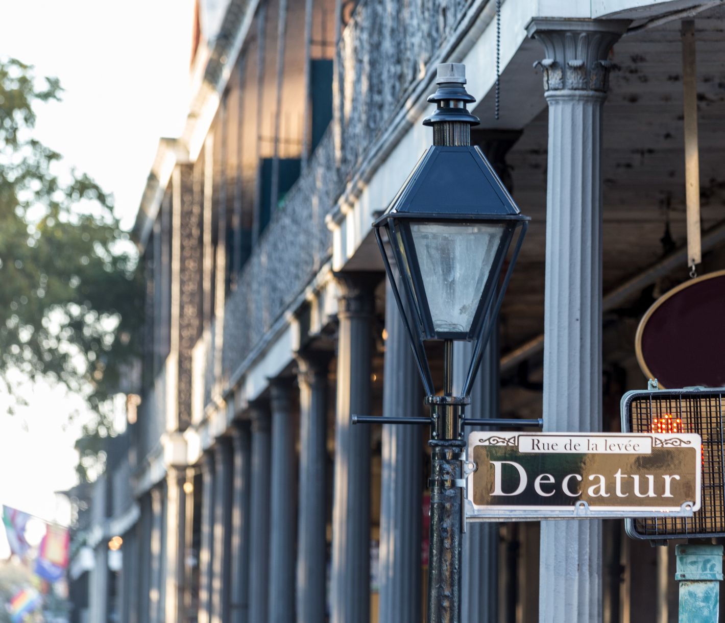 Decatur Street in New Orleans