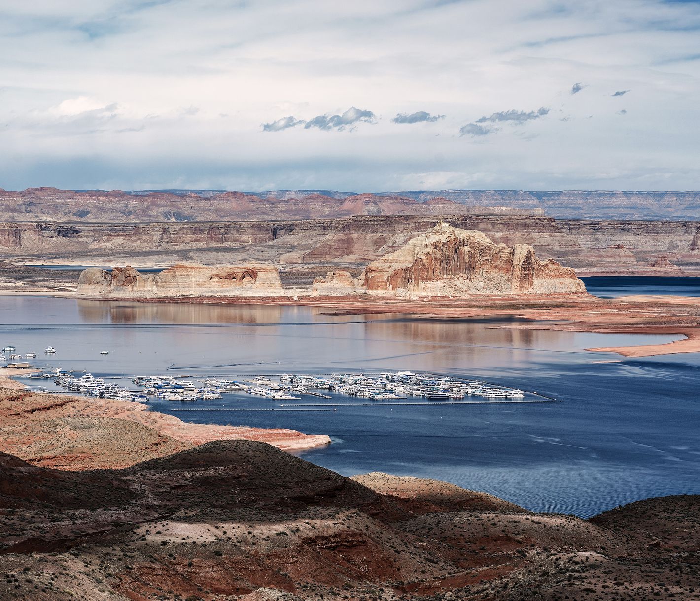 Das Städtchen Page liegt am Lake Powell.