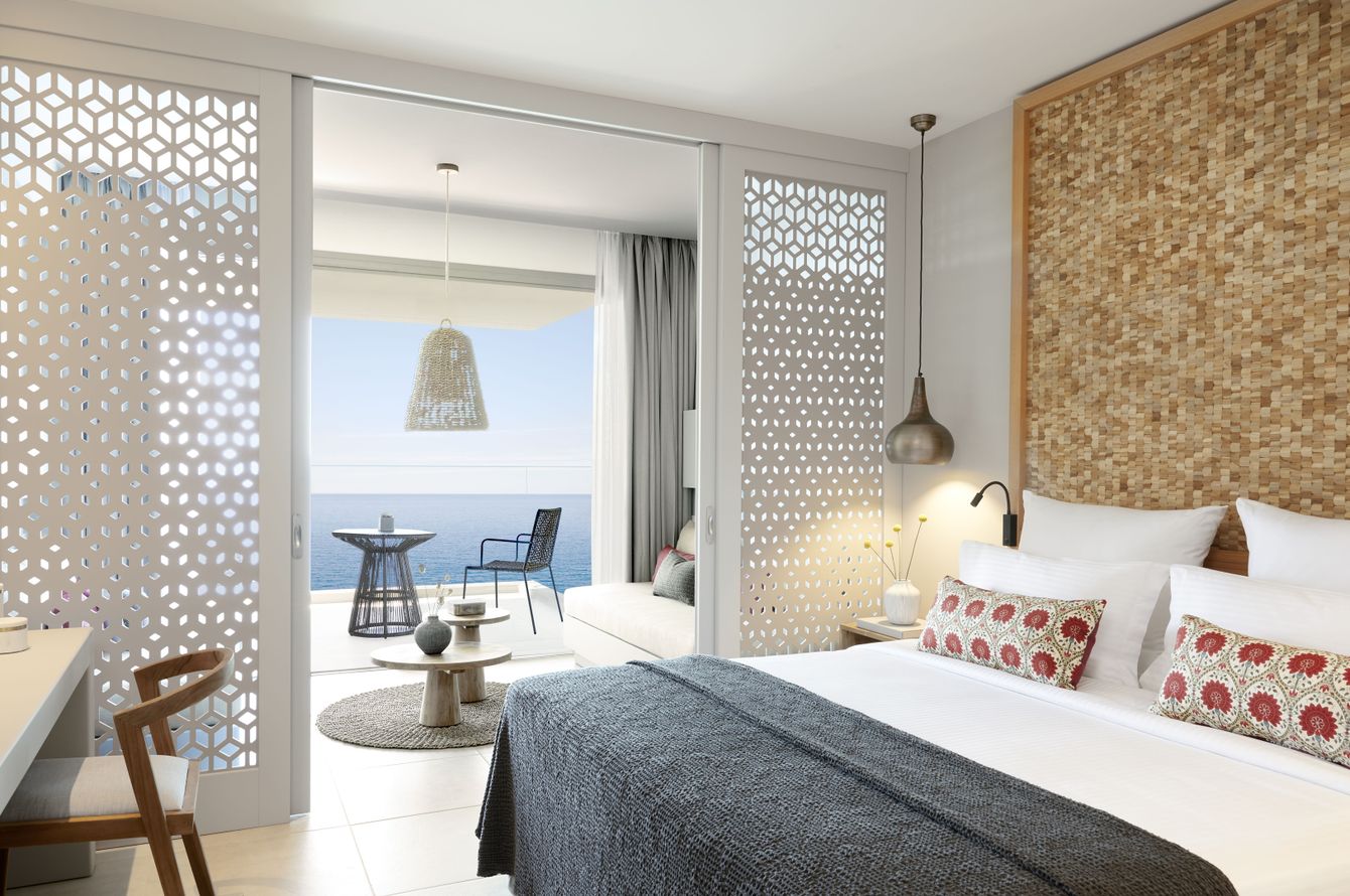 Chambre familiale vue mer
