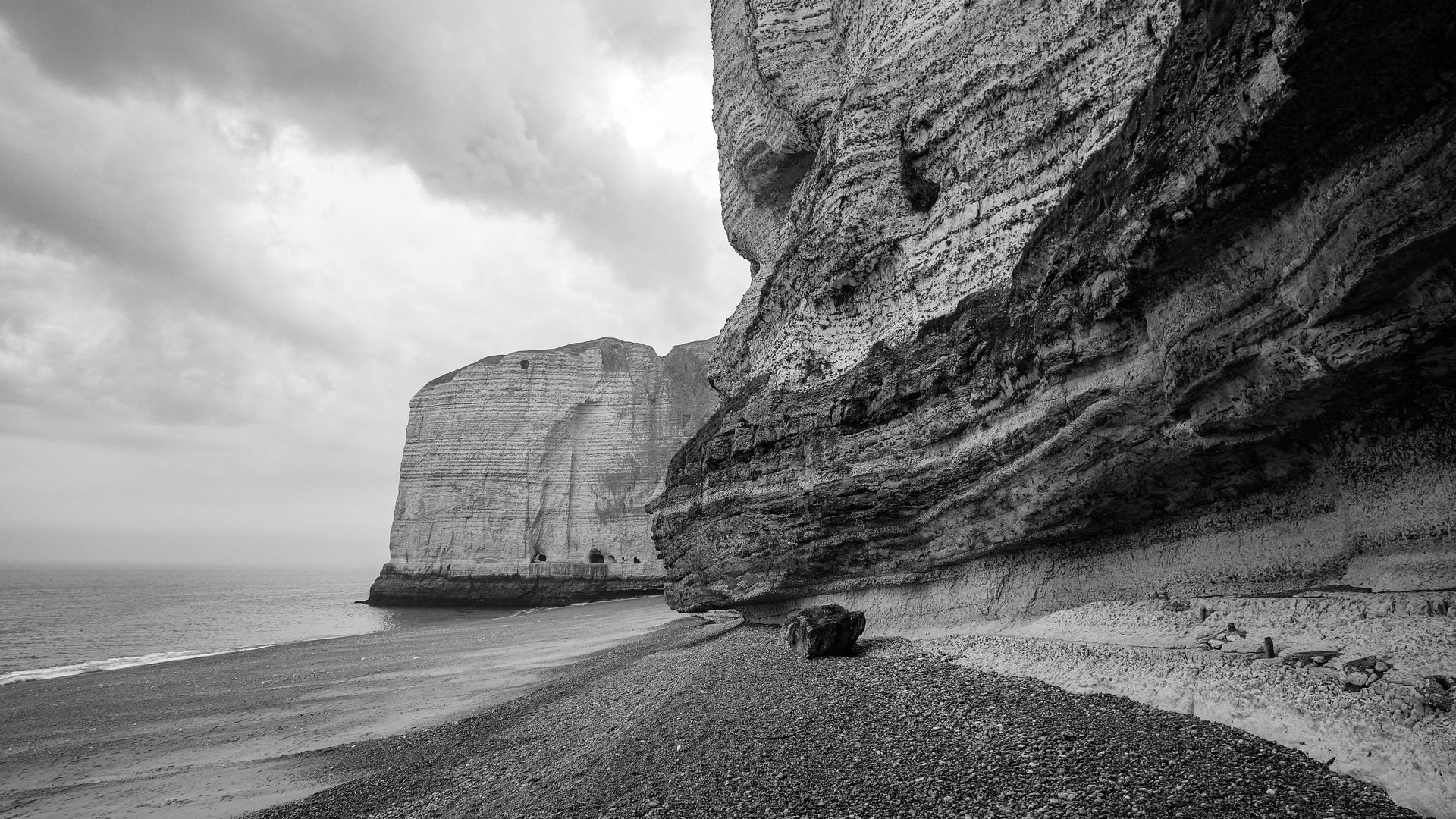 Die Klippen von Etretat