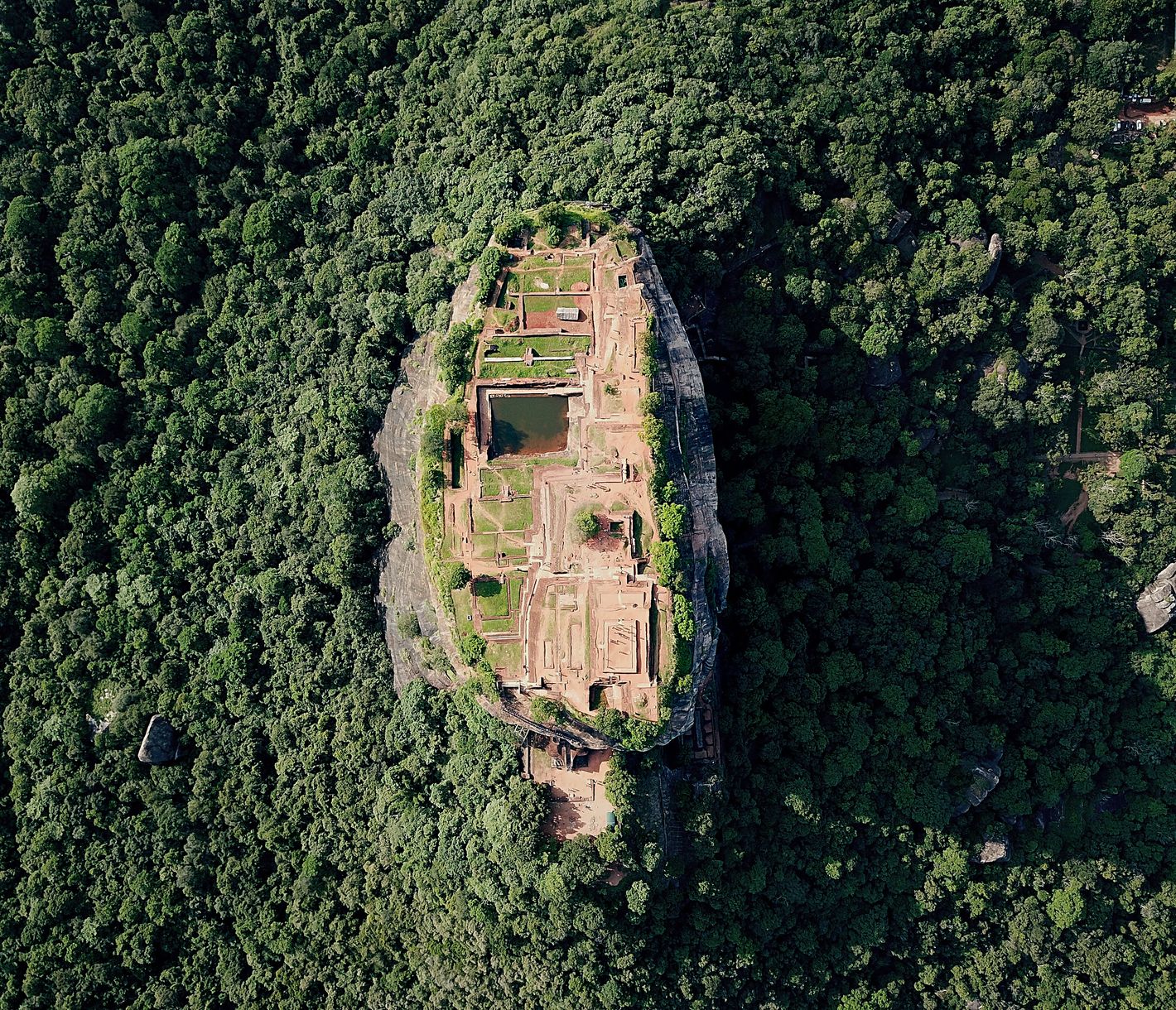 Sigiriya, die kurzzeitige Hauptstadt beim «Löwenfelsen»