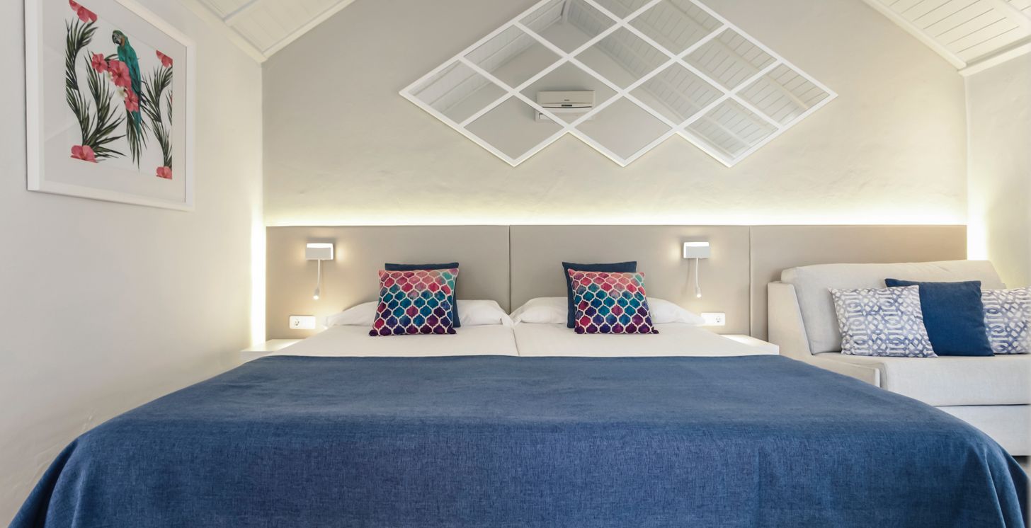 Chambre double du bungalow