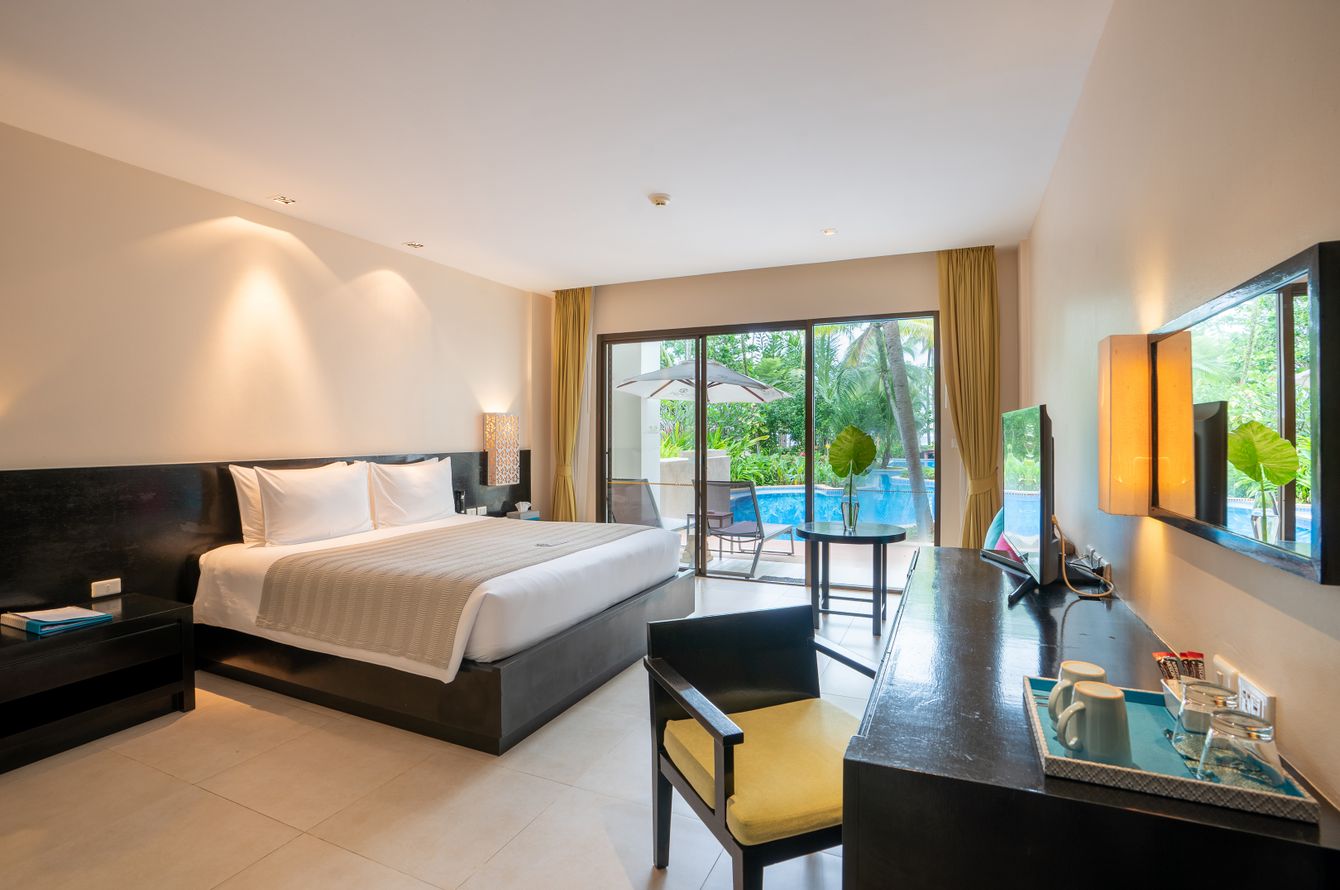 Doppelzimmer Pool Access