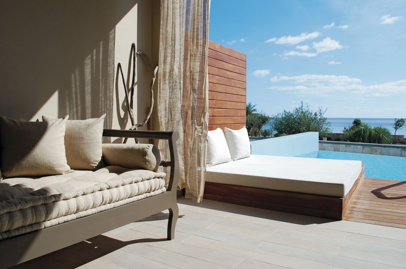 Suite avec piscine privée vue mer