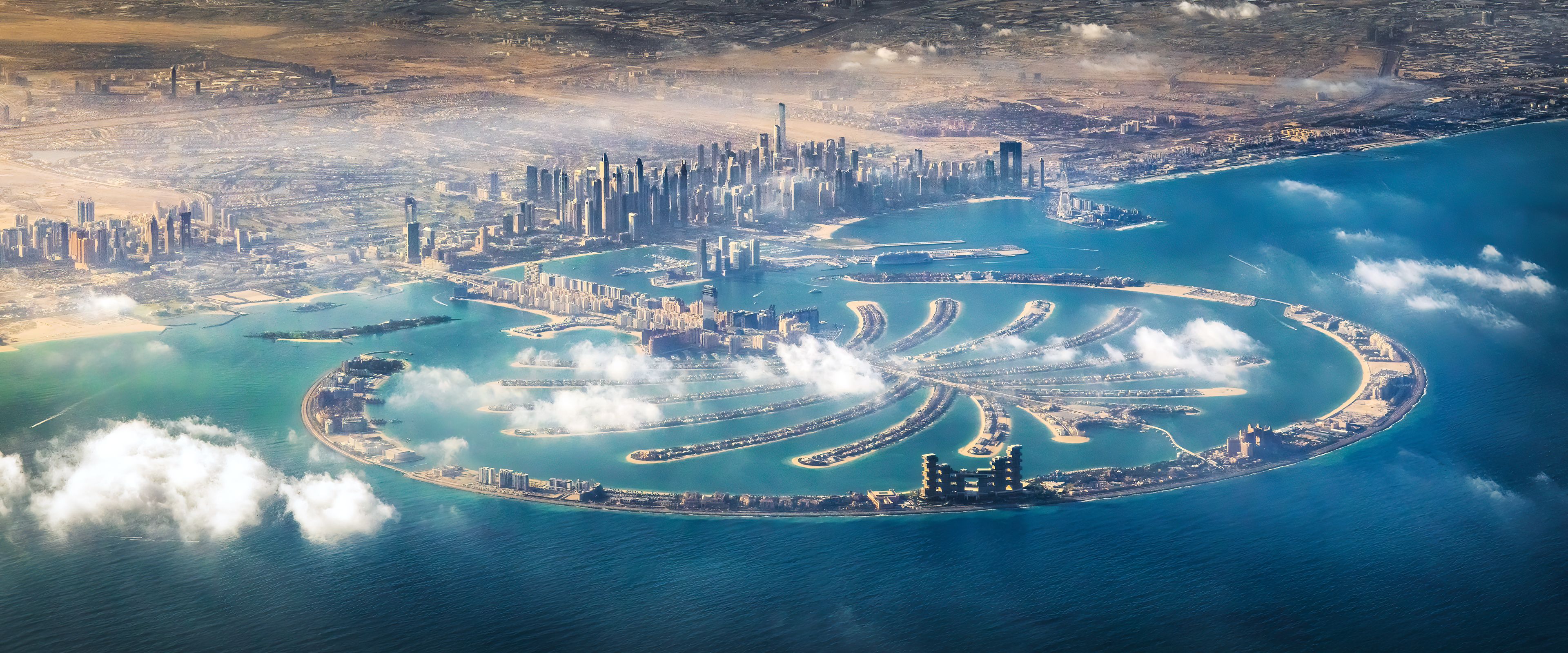Ikone der Moderne: Palm Jumeirah von oben