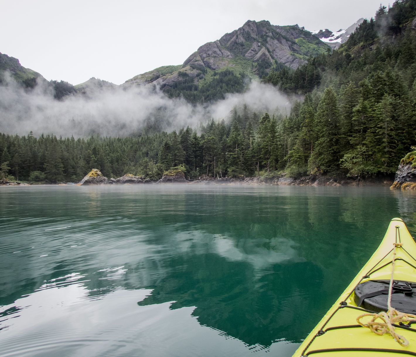 Kajaken in der Resurrection Bay