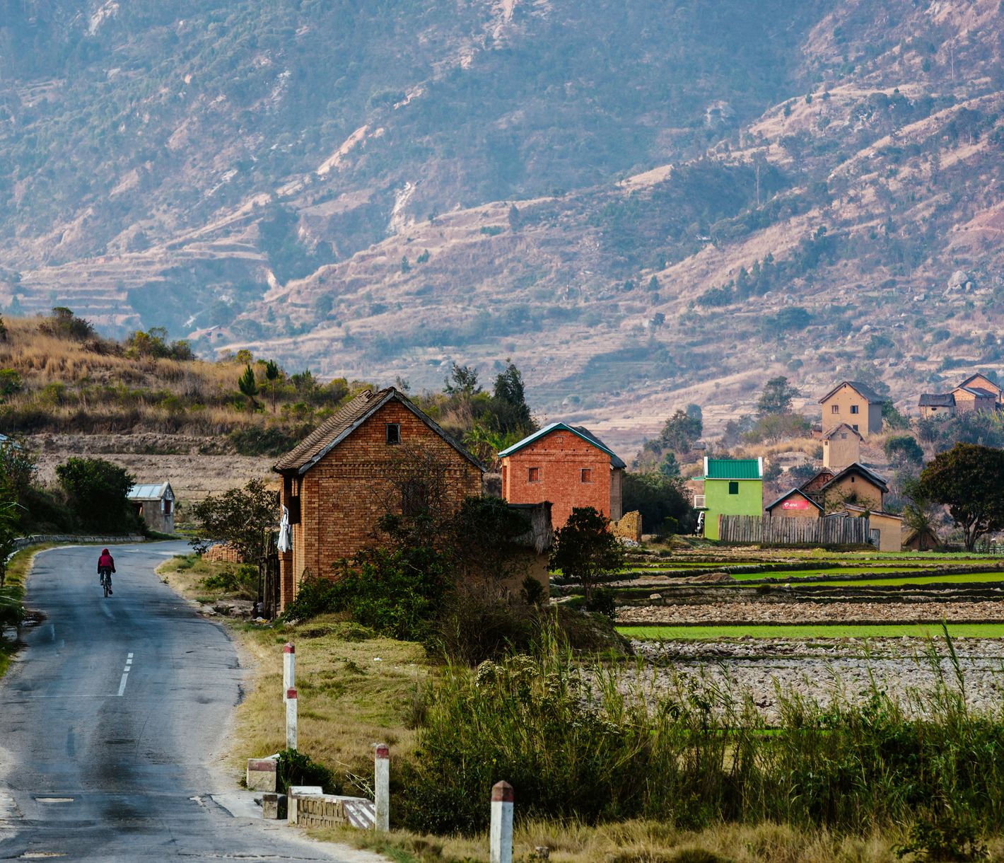Die Nationalstrasse zwischen Ambositra und Ranomafana