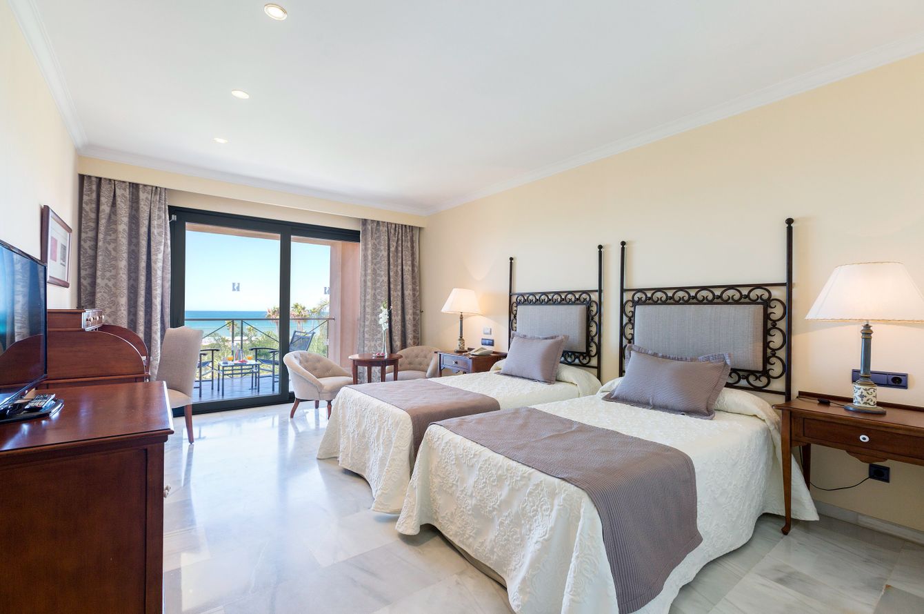 Chambre double vue mer