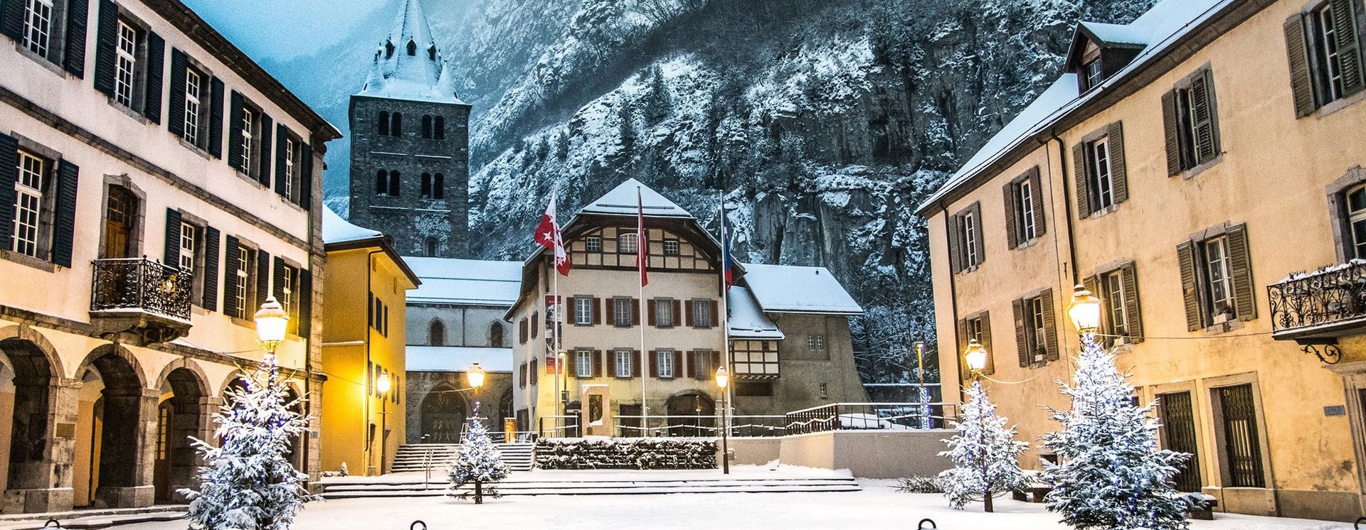 Saint-Maurice Dorfzentrum 
©Tintinphotographie