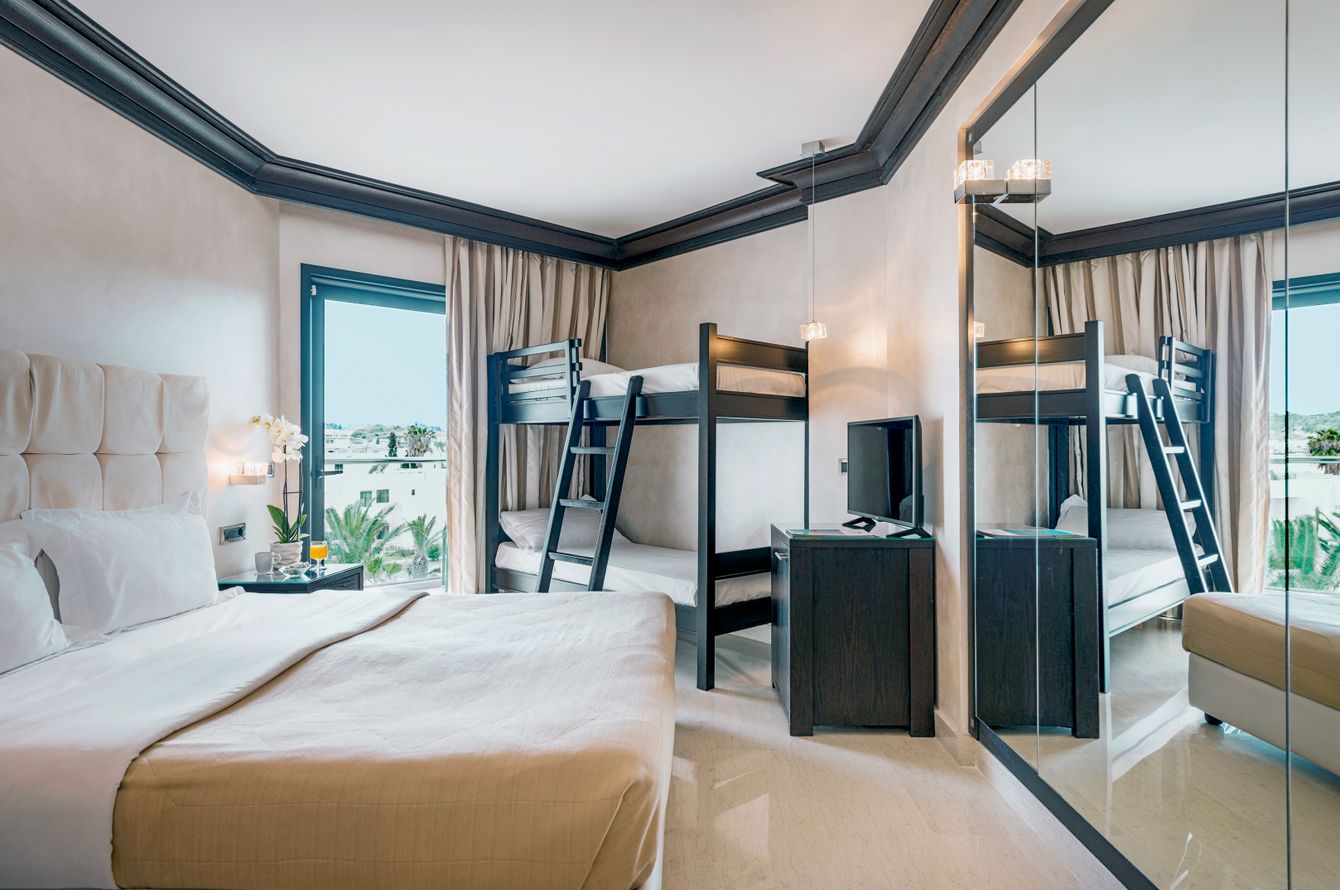 Chambre quadruple