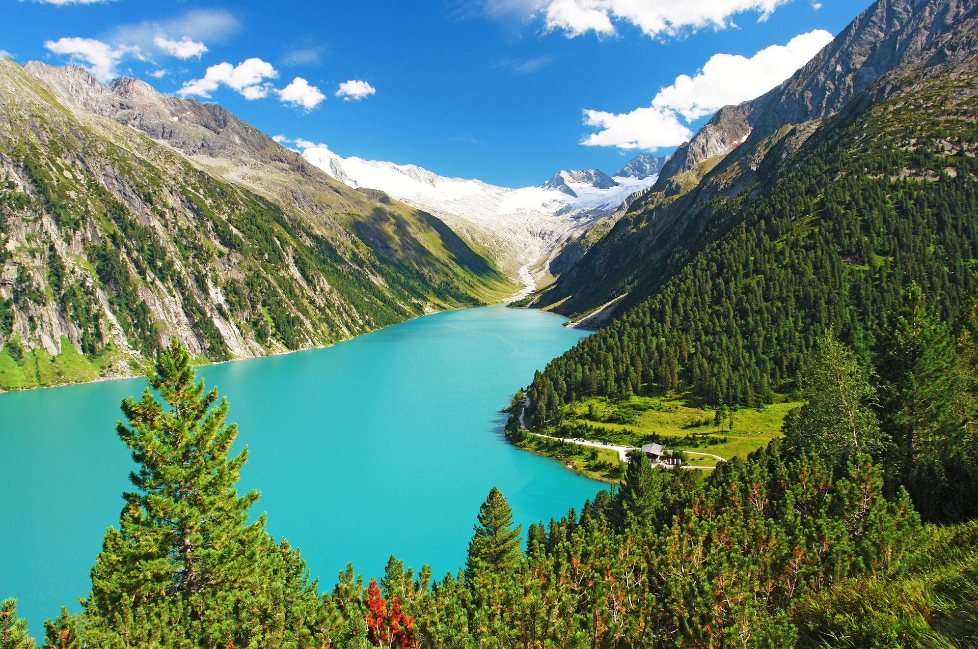 Schlegeis Stausee im Zillertal