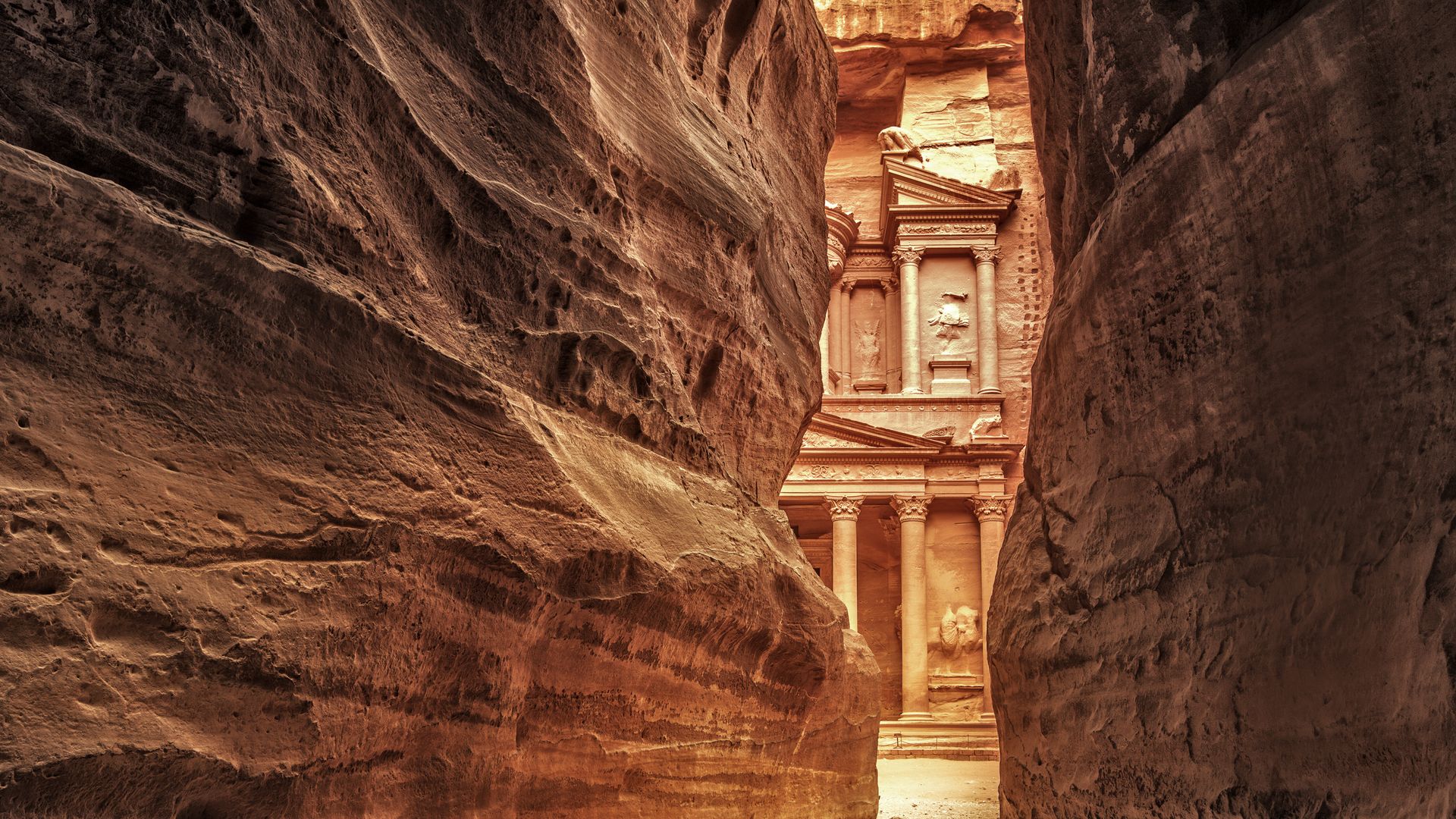 Le Siq à Petra